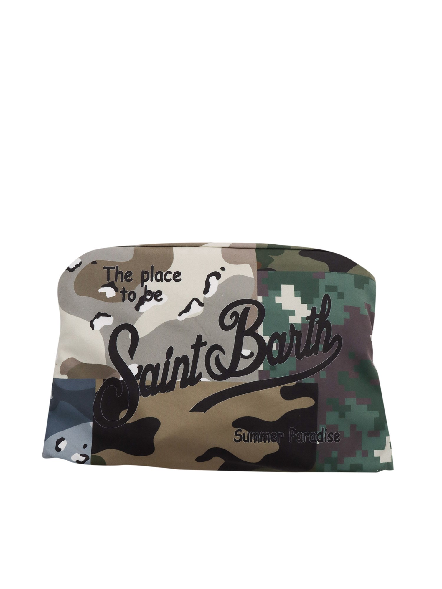 Shop Mc2 Saint Barth Camouflage Sea Towel In Multi