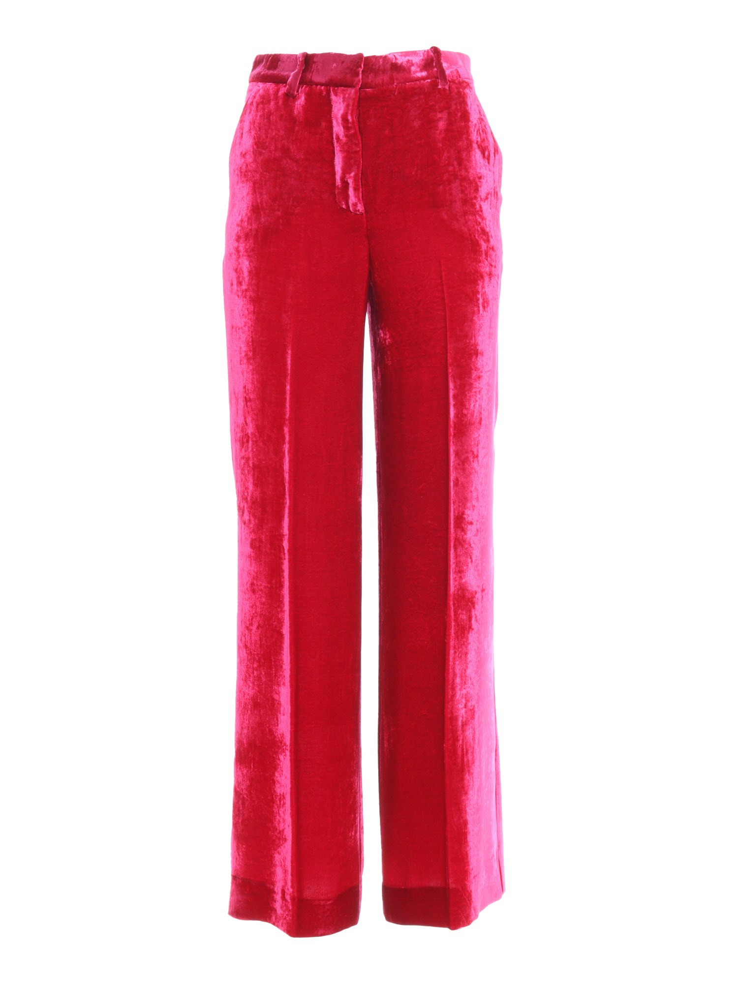 P.A.R.O.S.H VELVET PANTS,D232012 RELUR010