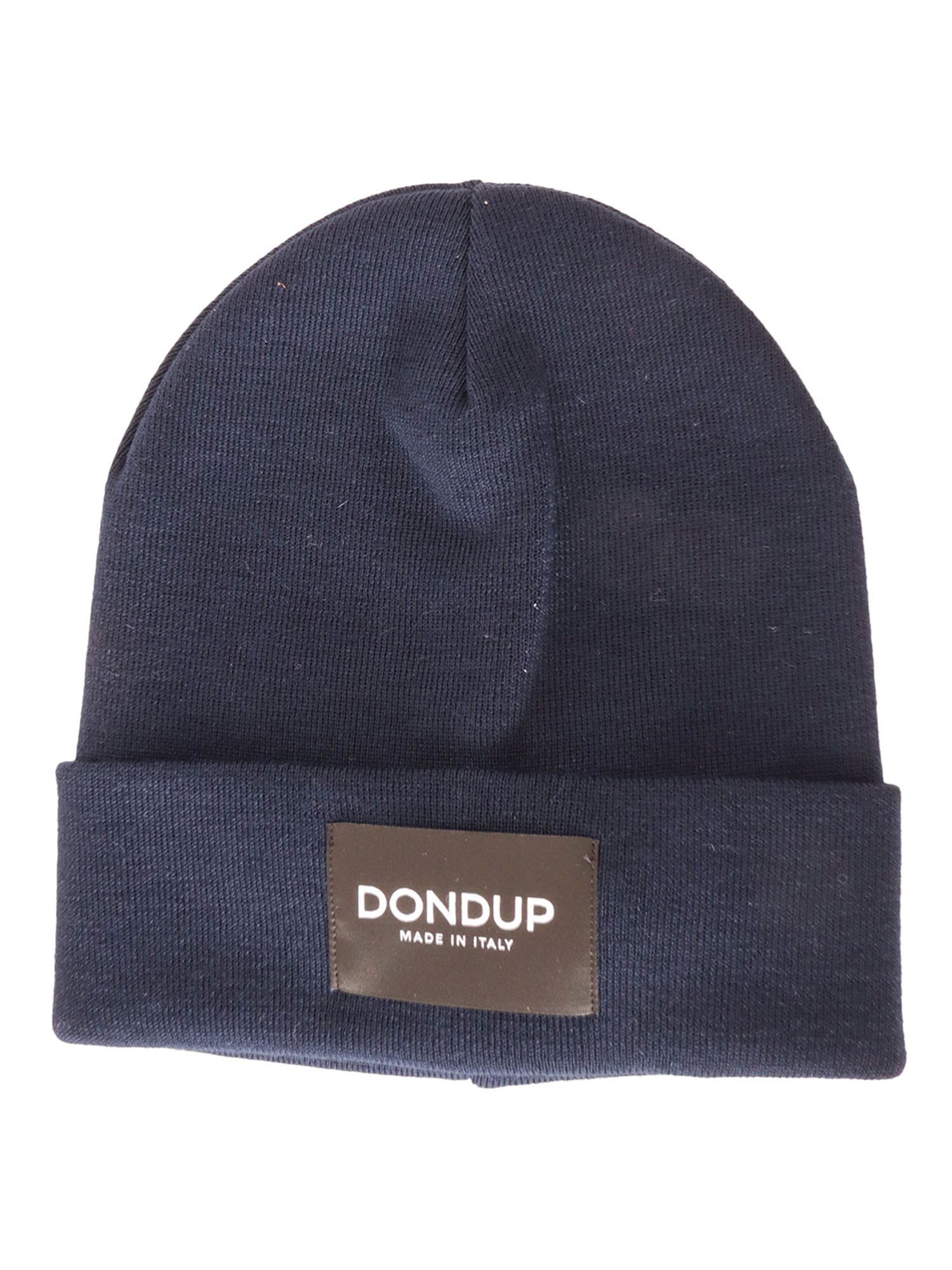 Dondup Knitted Beanie In Blu