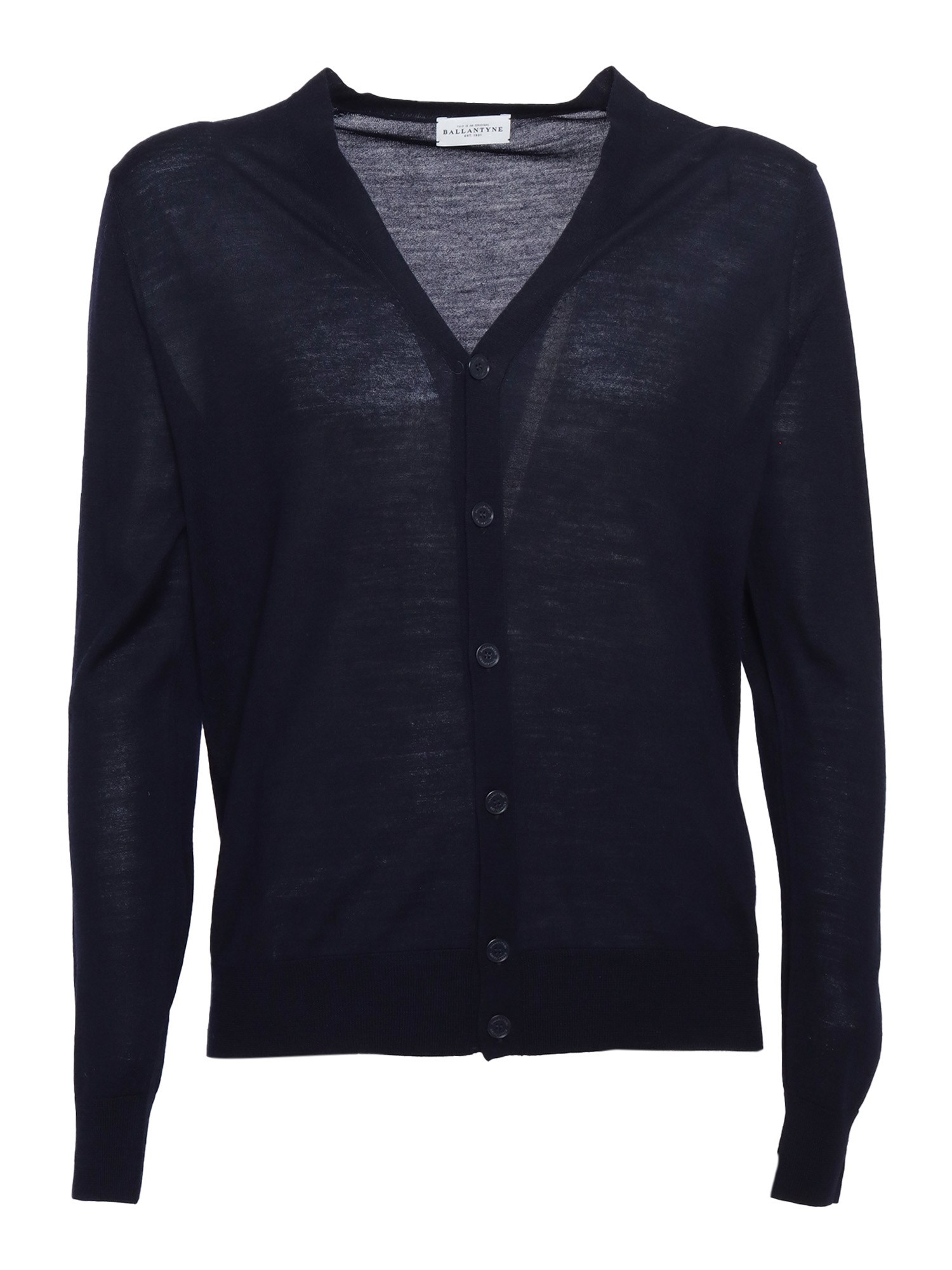 BALLANTYNE V-NECK CARDIGAN,W2K001-16W0213777