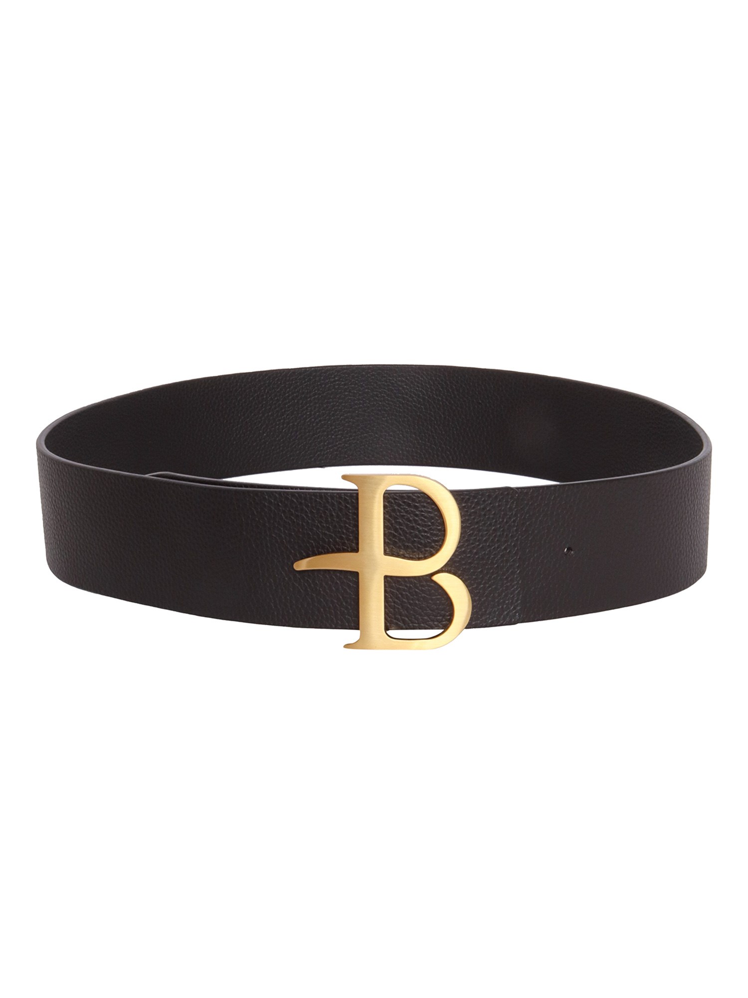 Ballantyne Logo Buckle Belt In Marrone