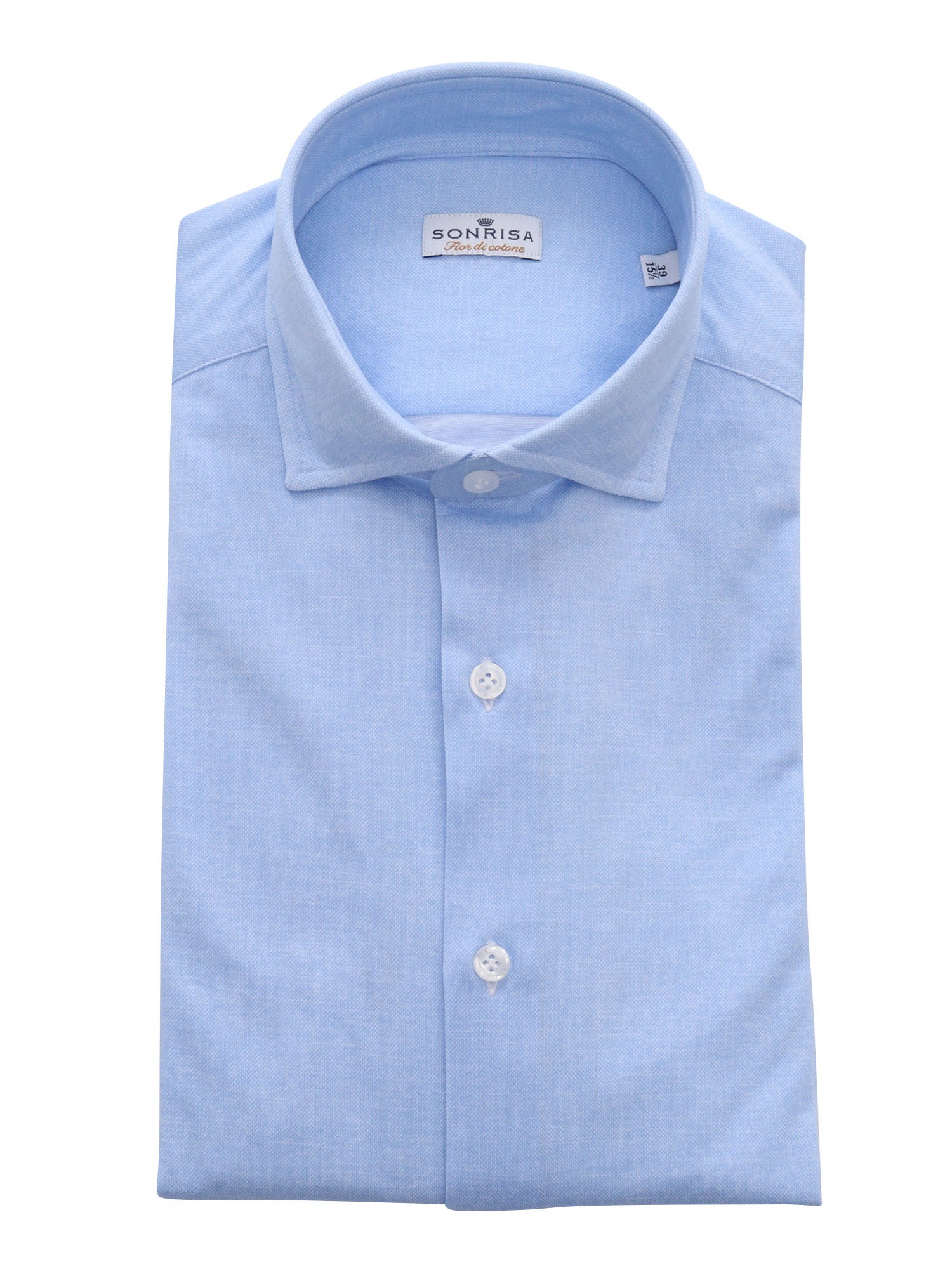 Sonrisa Classic Shirt In Azzurro