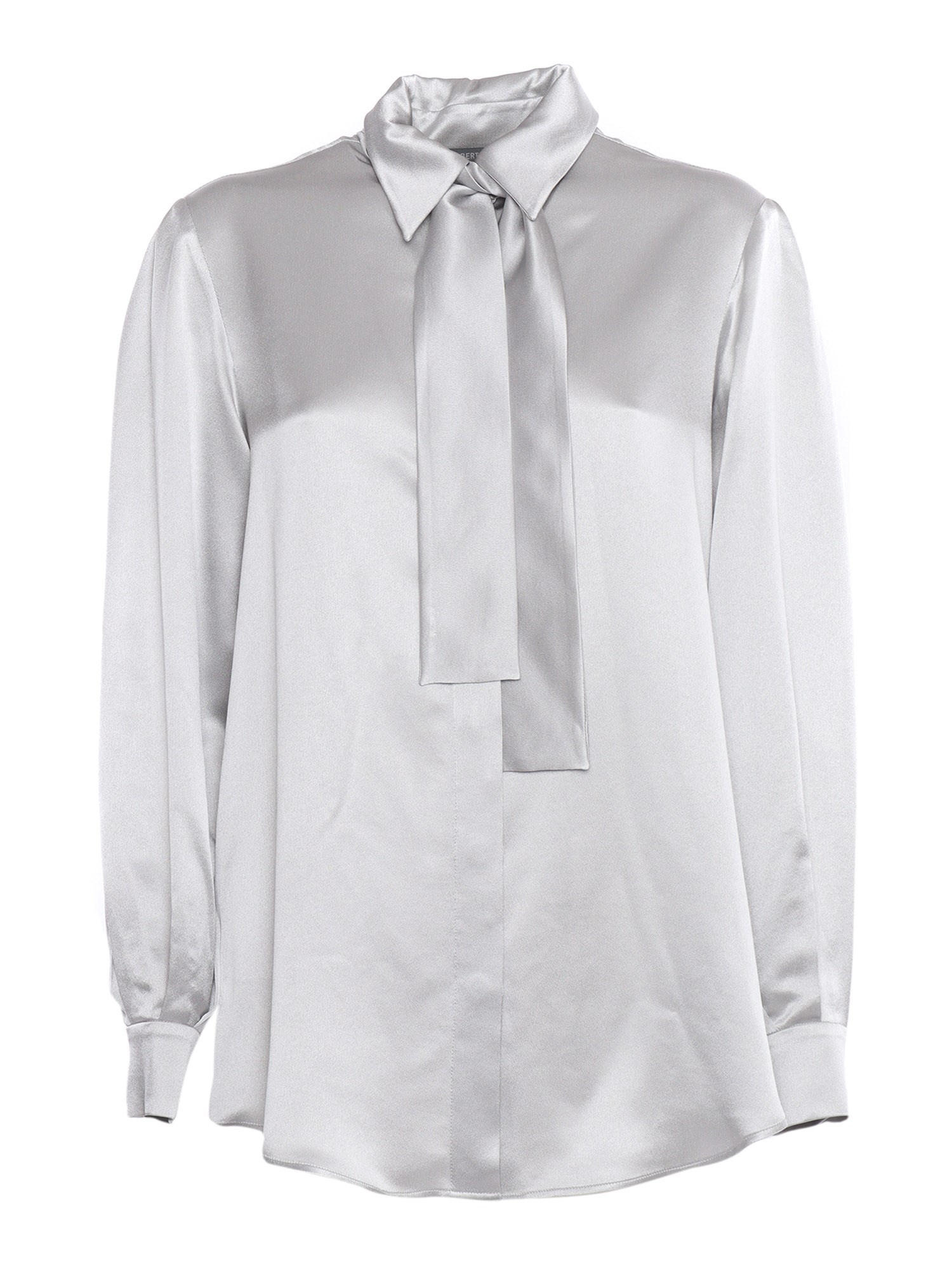 ALBERTA FERRETTI BOW TIE SHIRT,02215117485