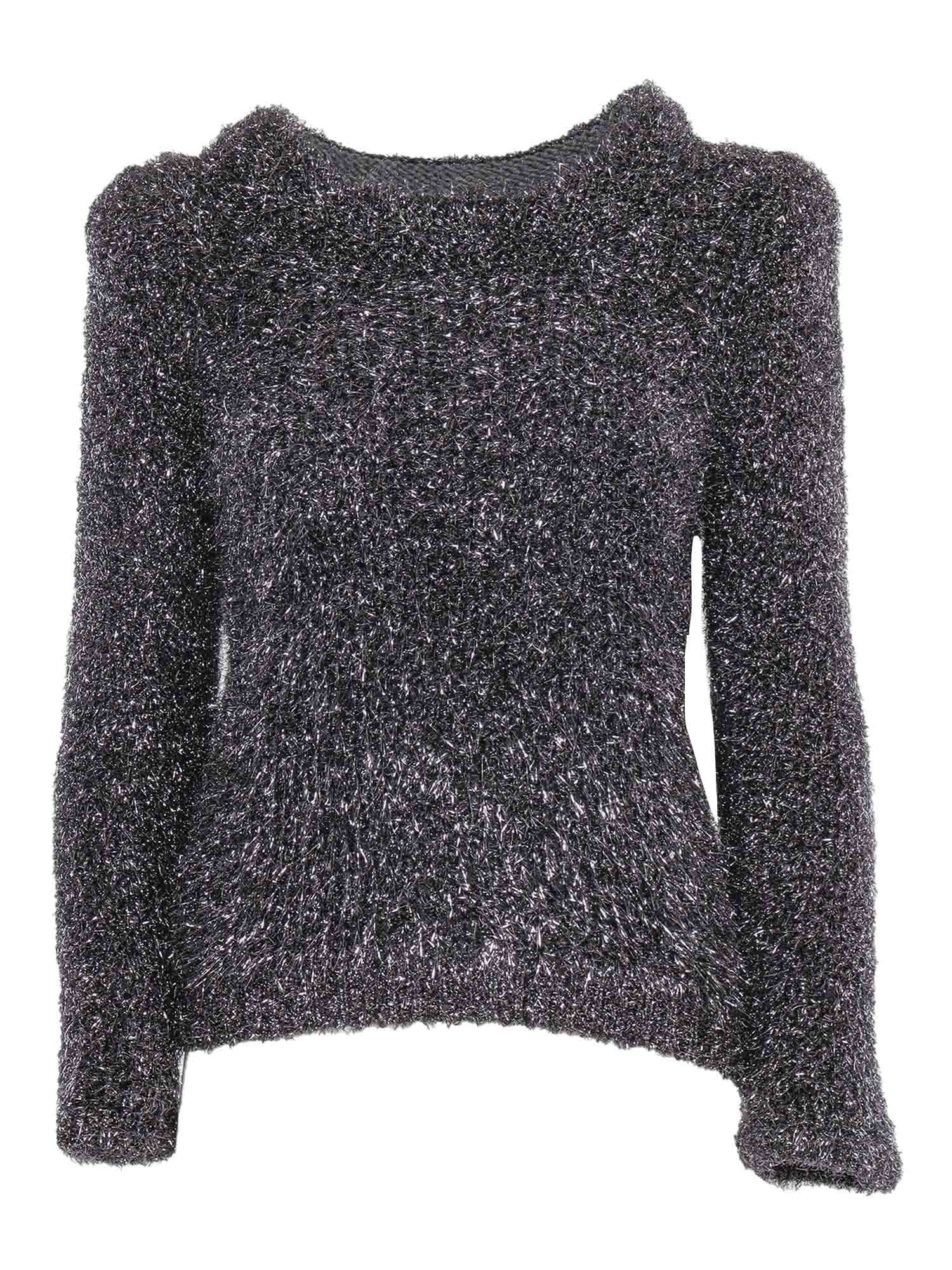 Alberta Ferretti Alberta Ferreti Lurex Jersey In Grigio