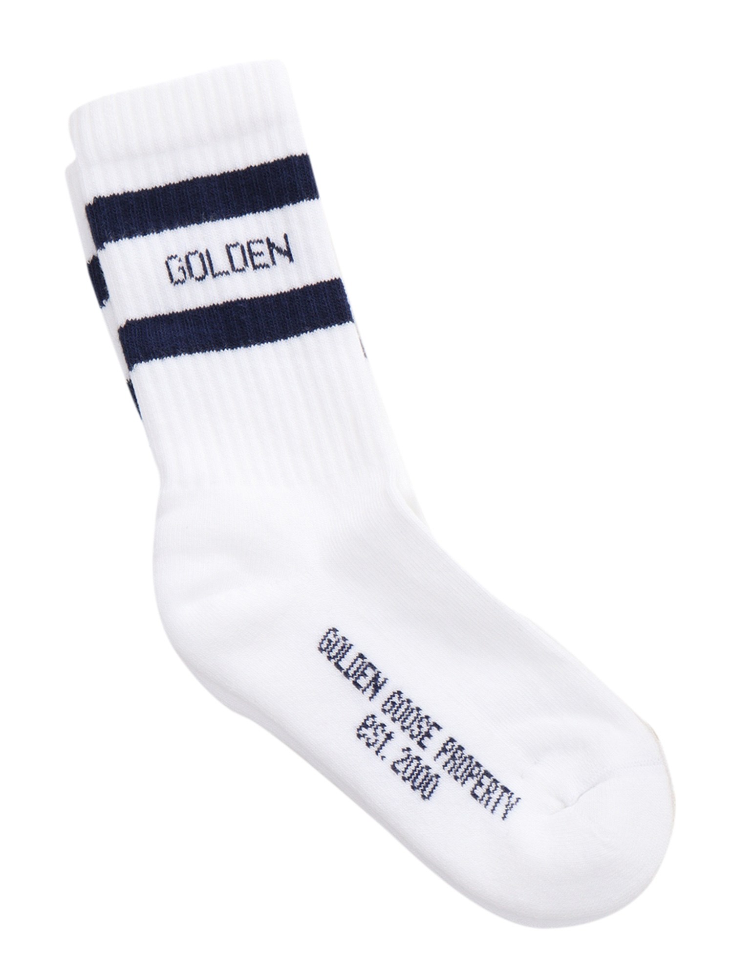 Golden Goose Terry Socks In Bianco ModeSens