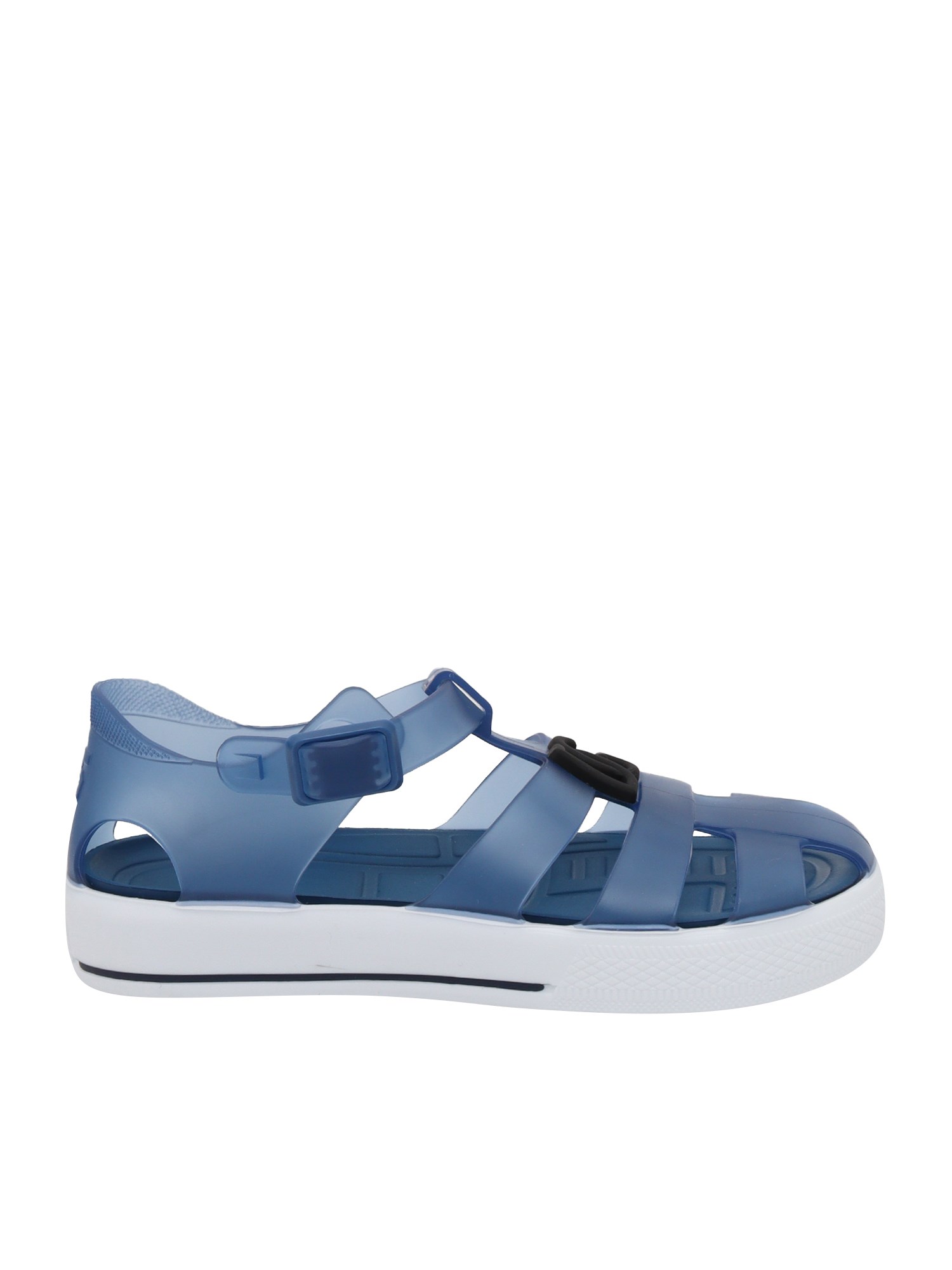 Dolce & Gabbana Junior Ragnetti Sandals In Blu