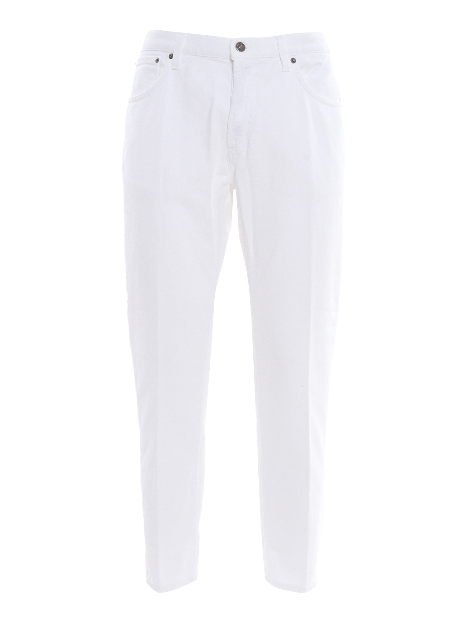 Dondup Jeans Brighton In Bianco