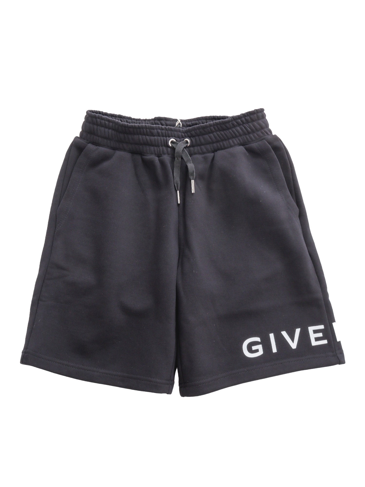 Givenchy Terry Shorts In Nero