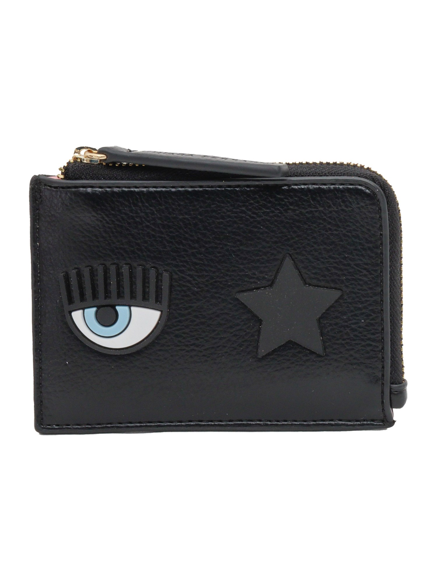 Wallets & purses Chiara Ferragni - Eye Star wallet in black