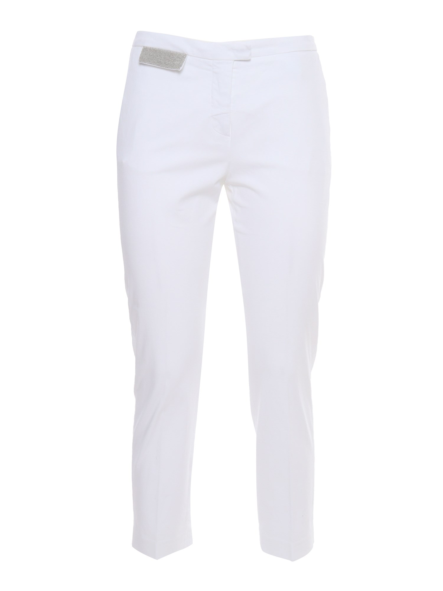Fabiana Filippi Capri Pants In Bianco