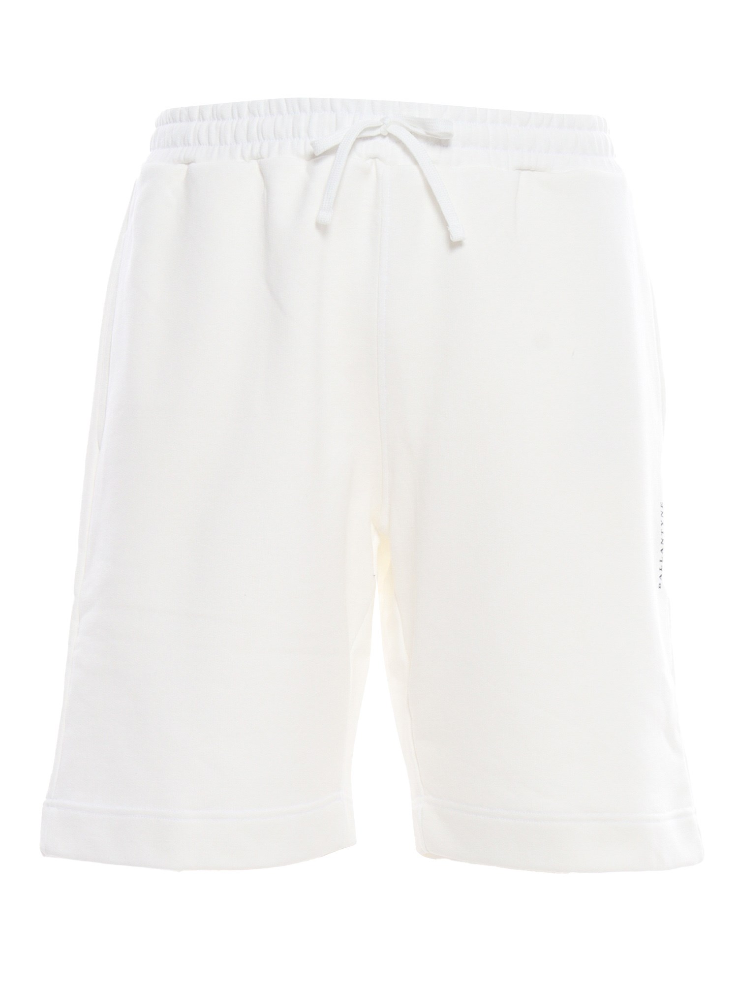 Ballantyne Terry Shorts In Bianco