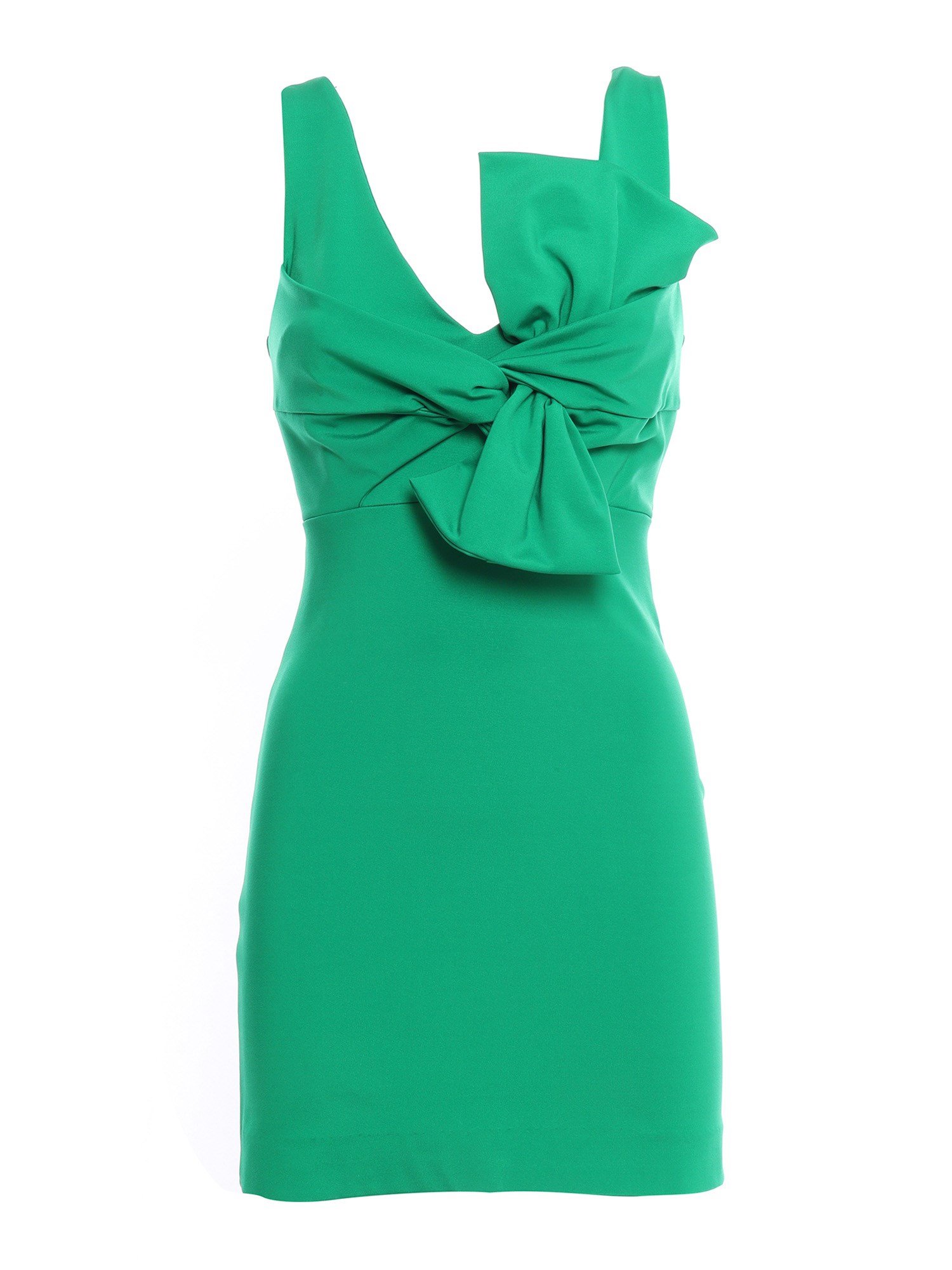 P.A.R.O.S.H DRESS WITH BOW,D731278 RENNY068