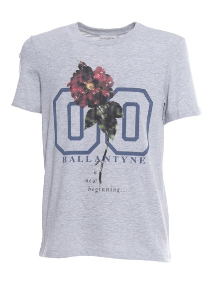 Ballantyne Flower varsity T-shirt