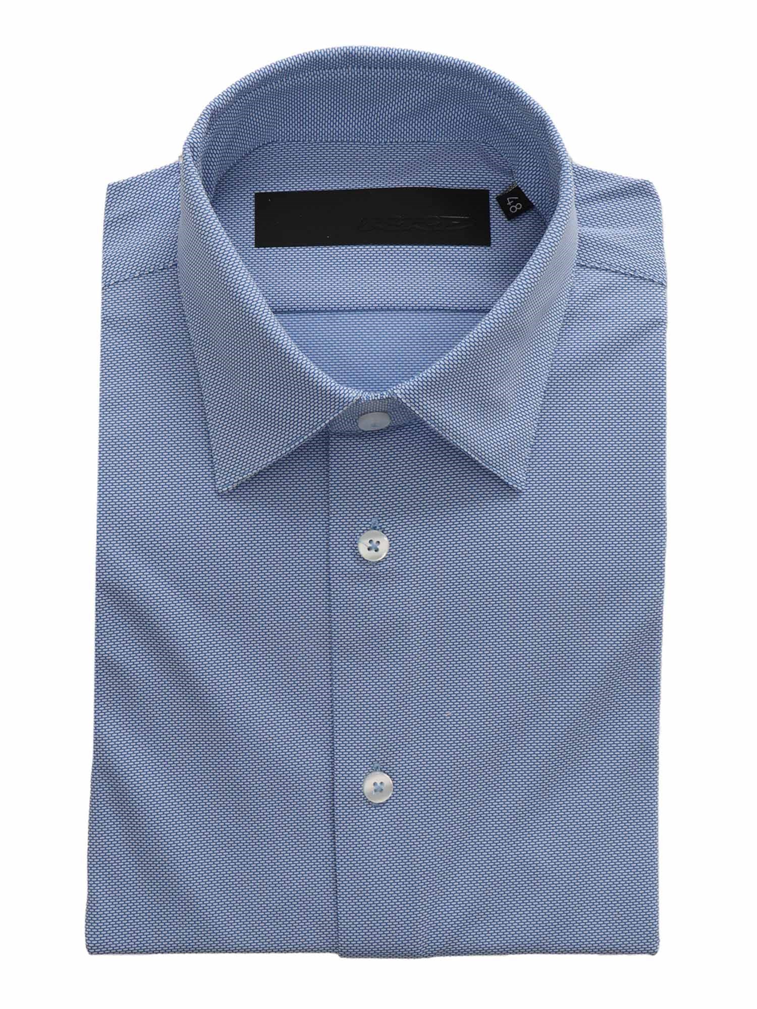 Rrd Jacquard Oxford Shirt In Azzurro
