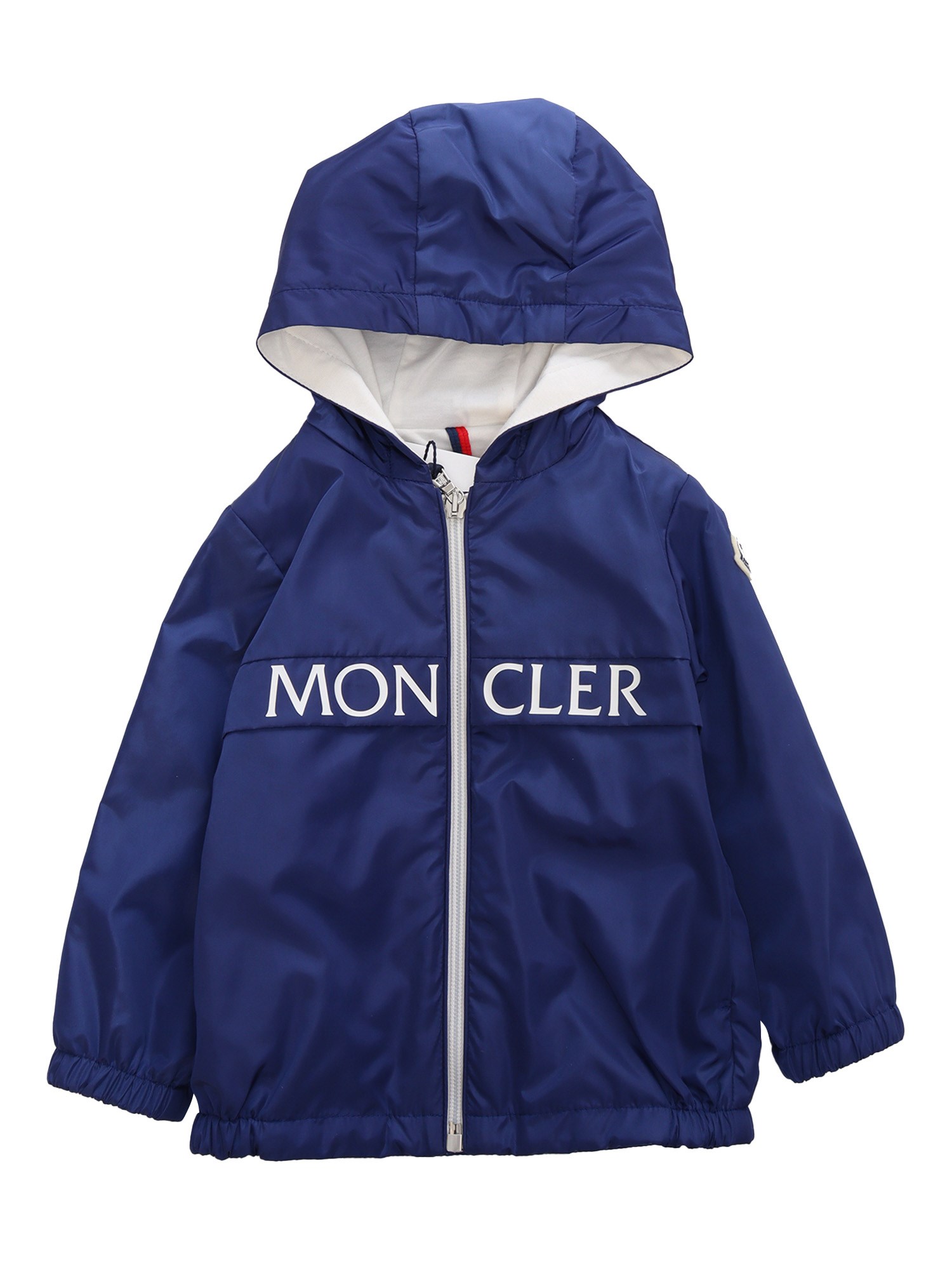 Moncler Baby Erdvilè Jacket In Blu