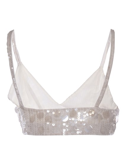 P.A.R.O.S.H. Sequined top