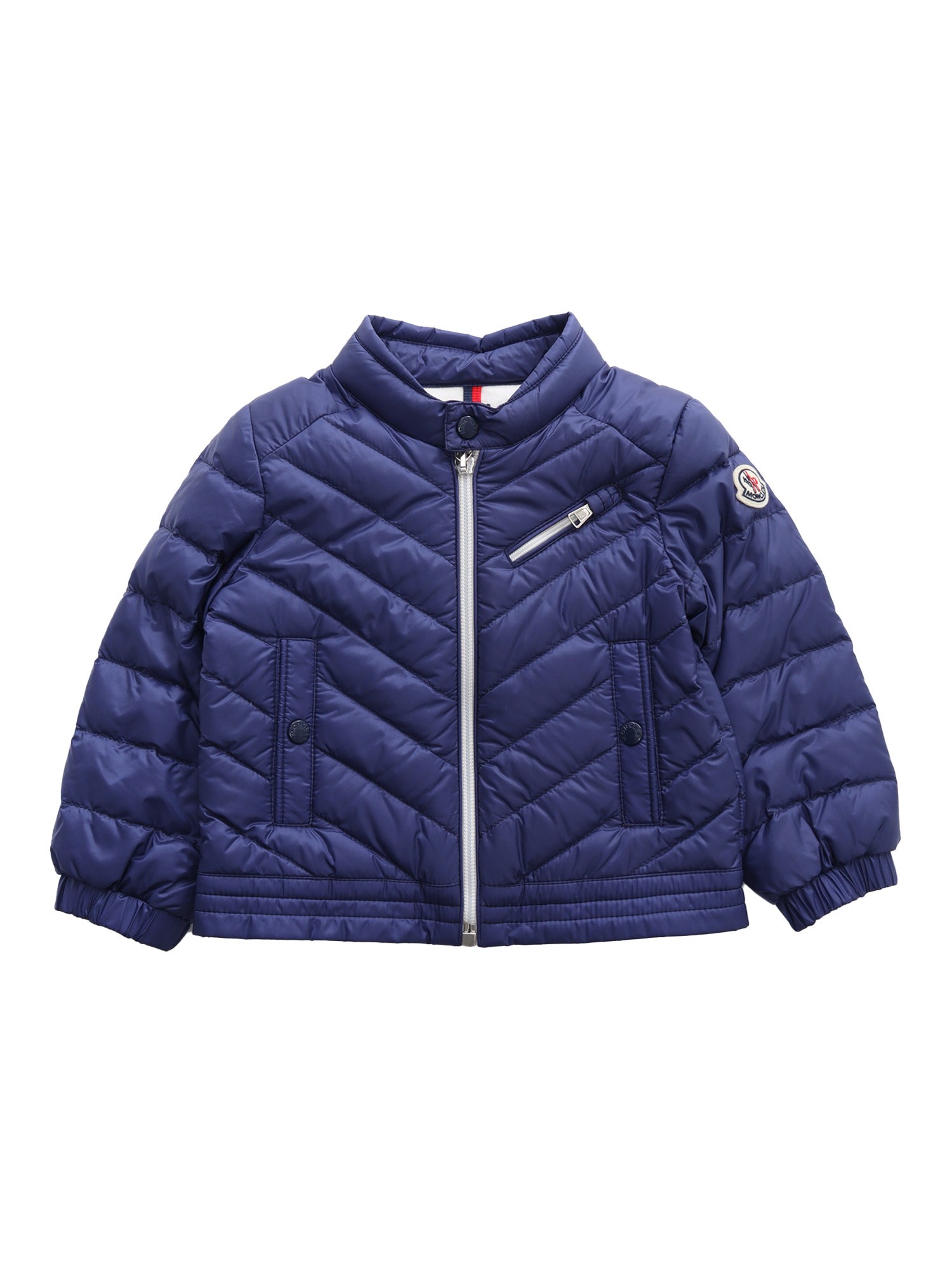 Moncler Baby Aizo Puffer Jacket In Blu