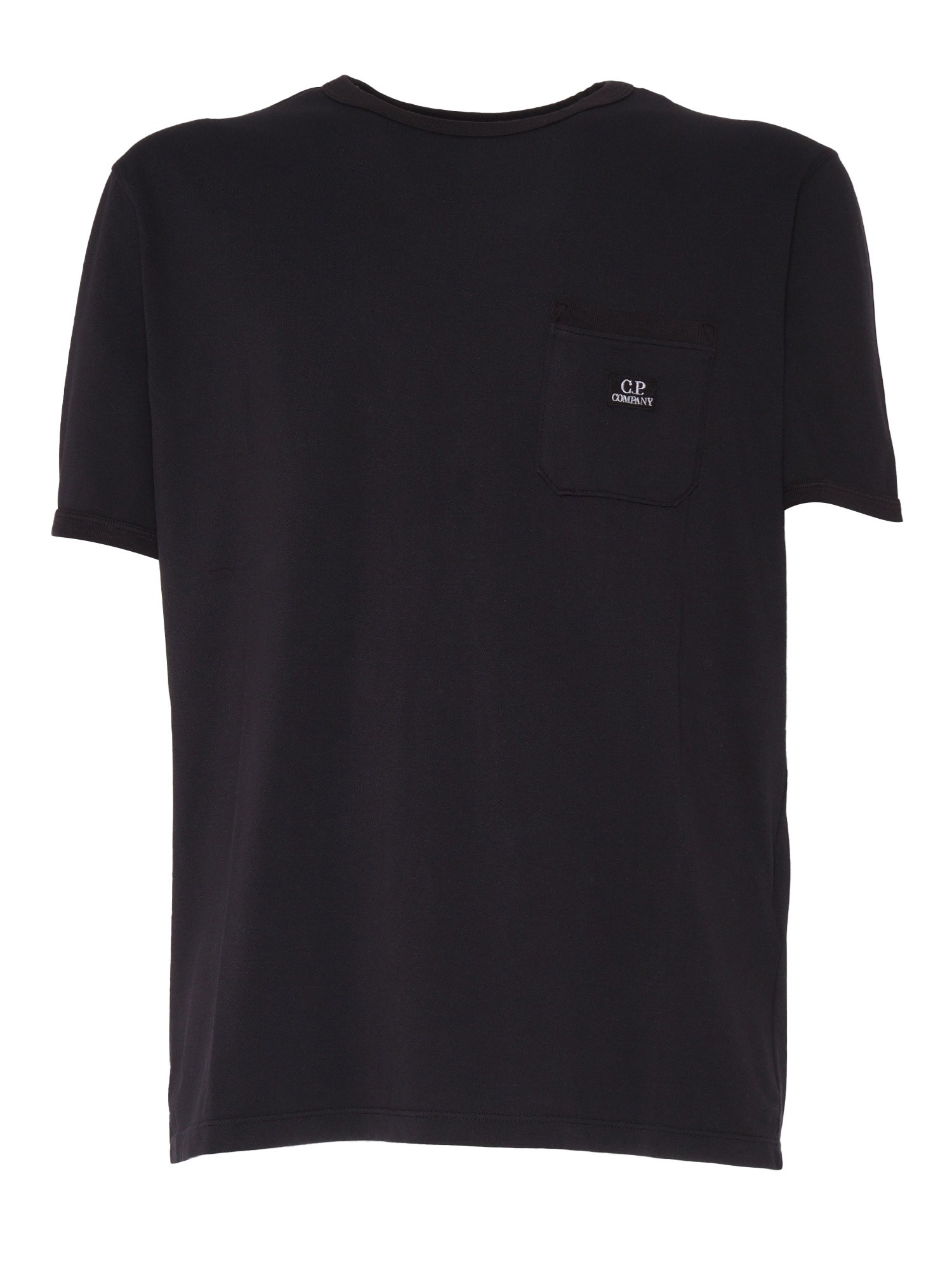 Shop C.p. Company Black Cotton T-shirt