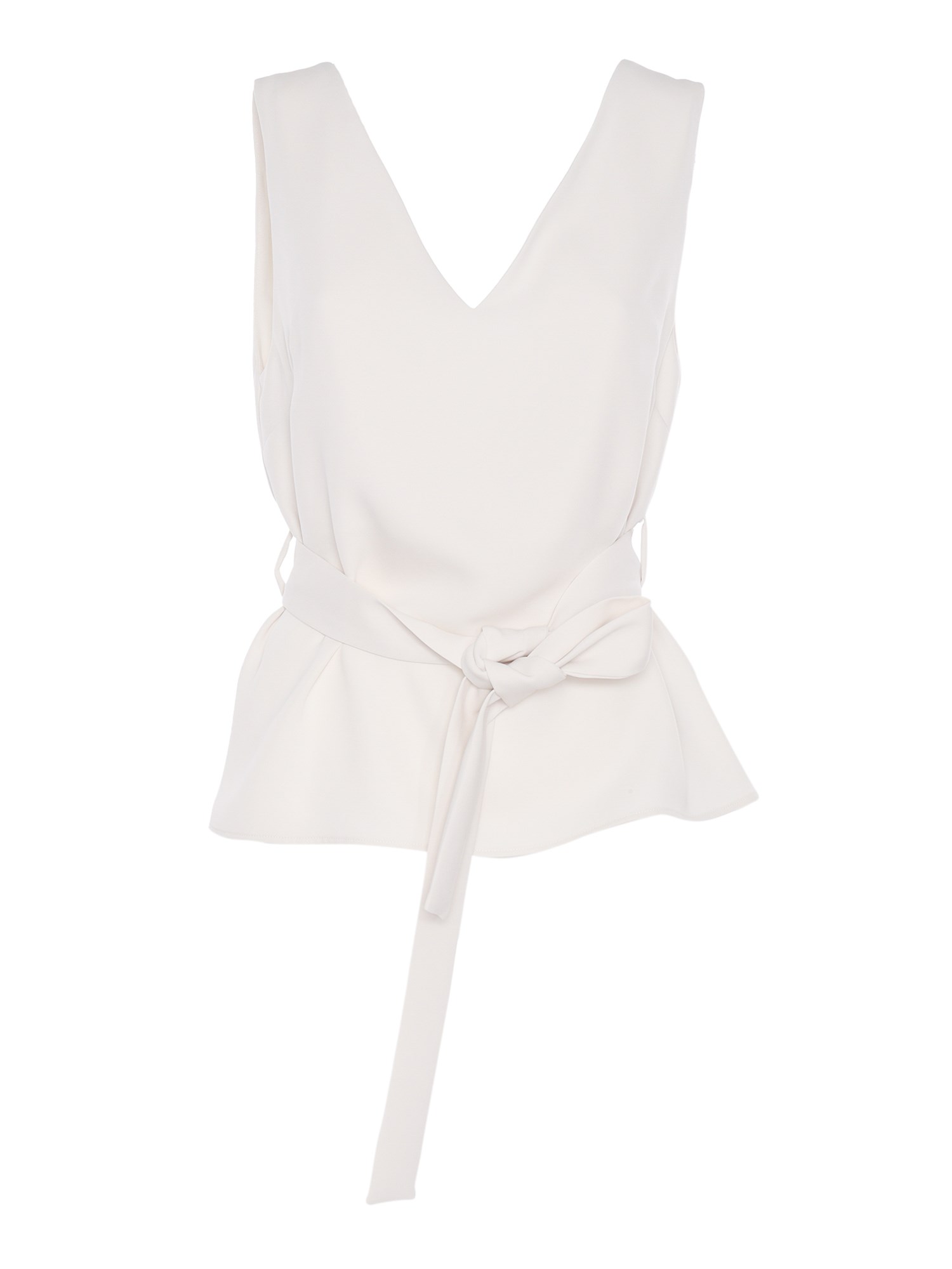 P.a.r.o.s.h V-neck Blouse In White