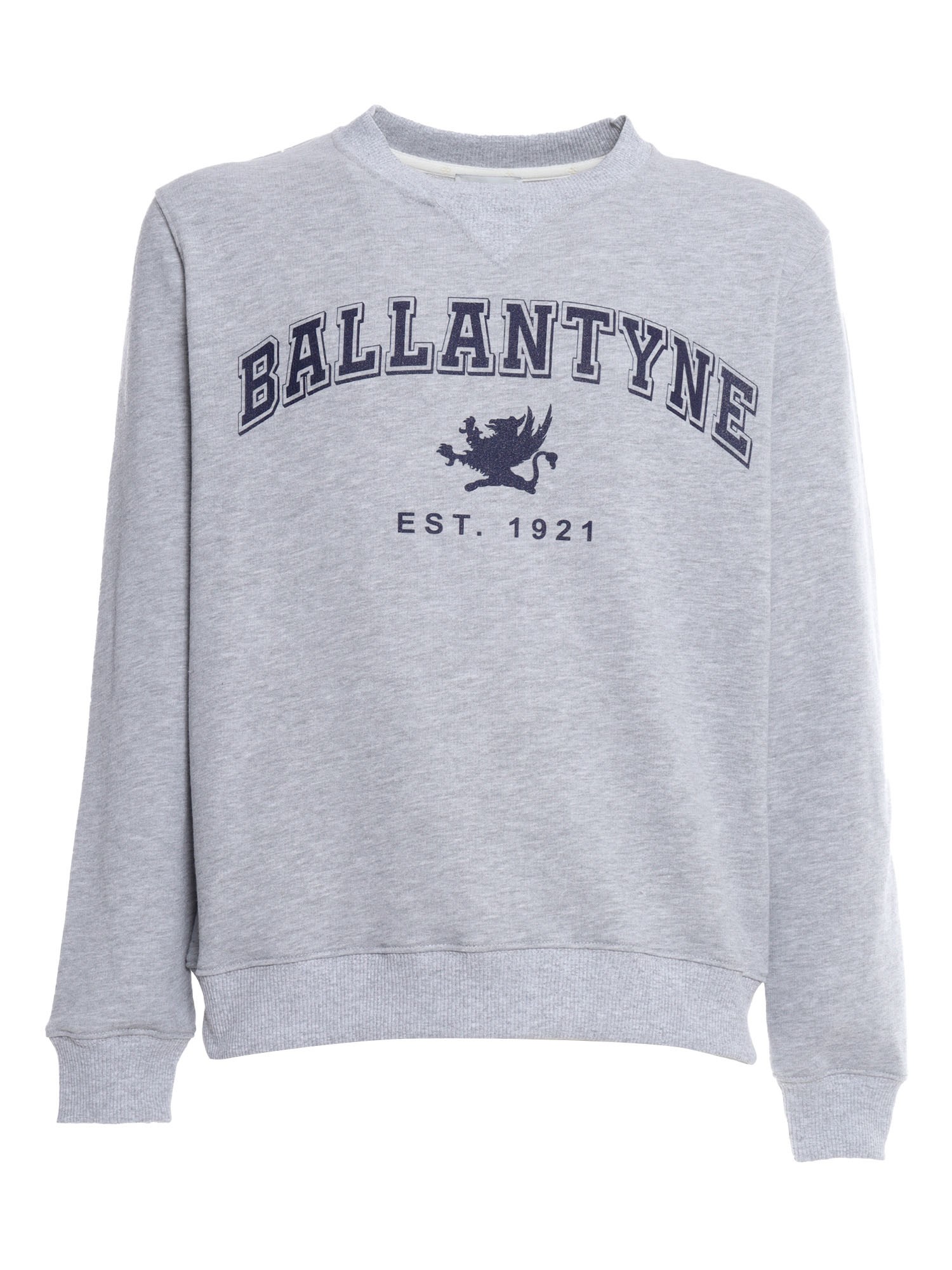 Ballantyne Varsity Sweatshirt In Grigio
