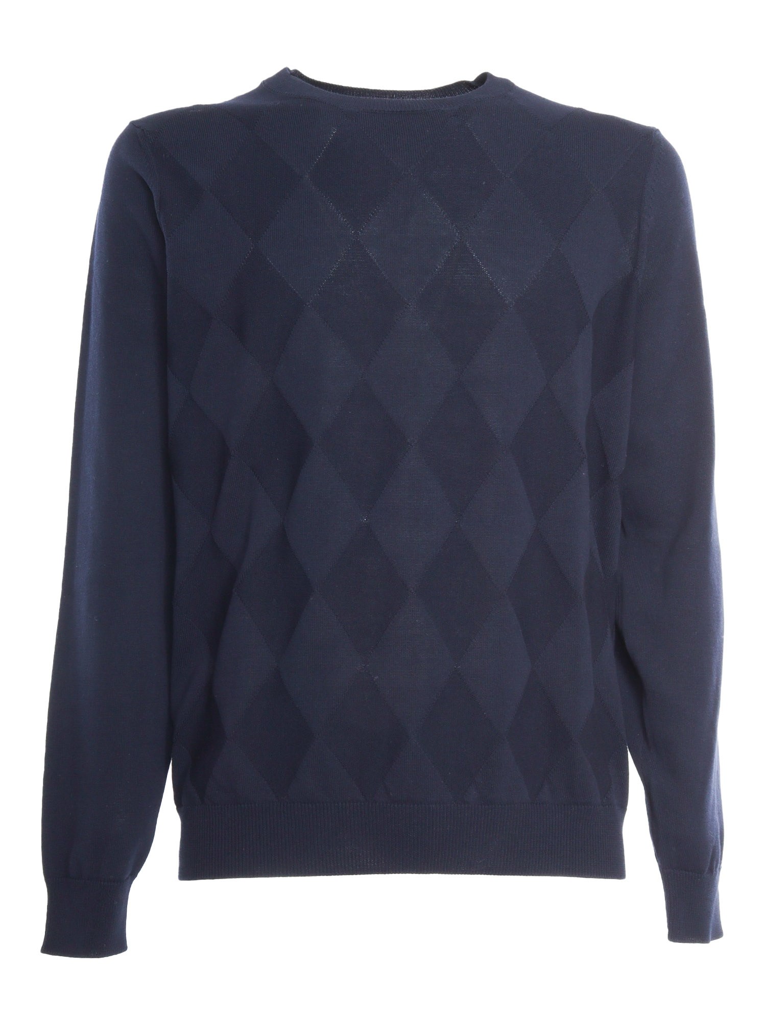 Peserico Knitted Jumper In Blue