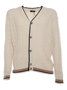 Peserico Cable knit cardigan