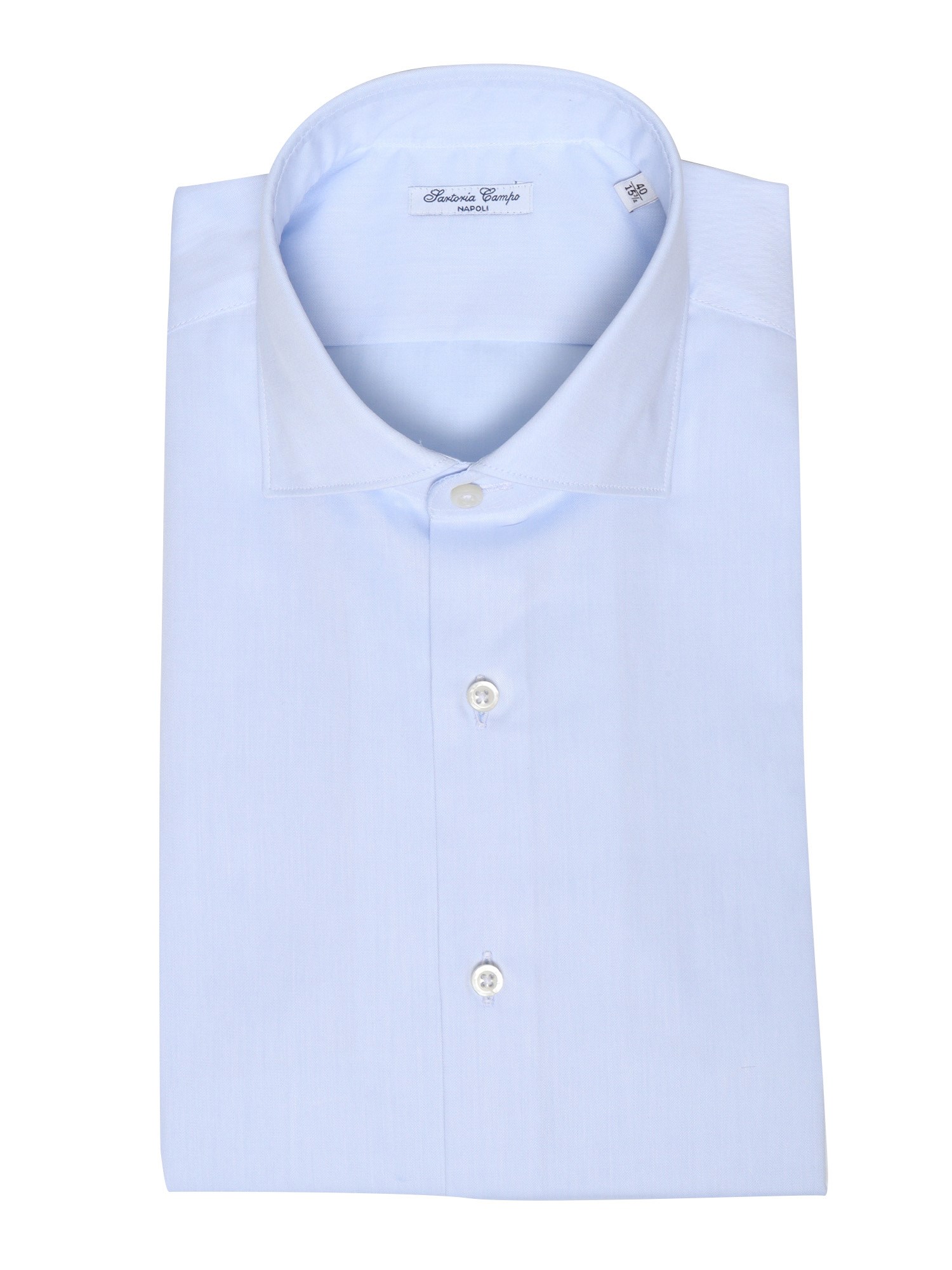 Sartoria Del Campo-sonrisa Classic Shirt In Azzurro
