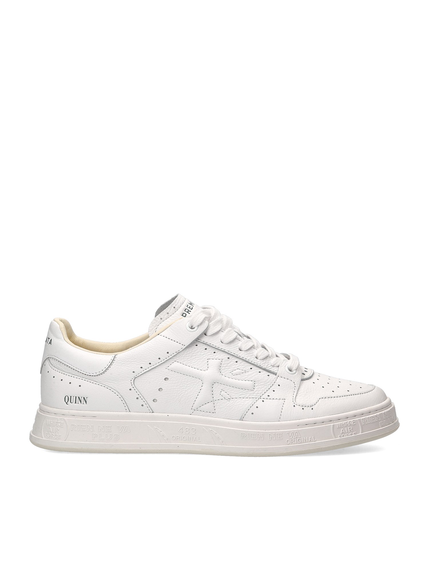 Shop Premiata Sneakers Quinn In White