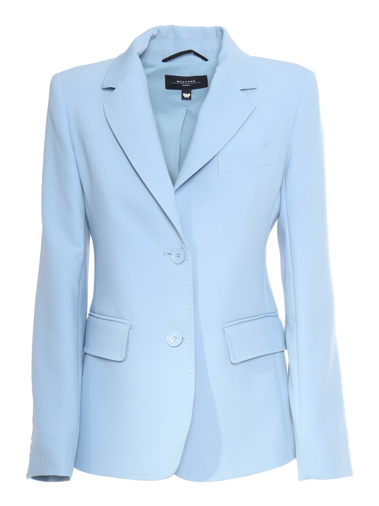 Max Mara Rosetta Blazer In Light Blue | ModeSens