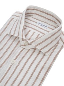 Sartoria Del Campo-Sonrisa Striped shirt