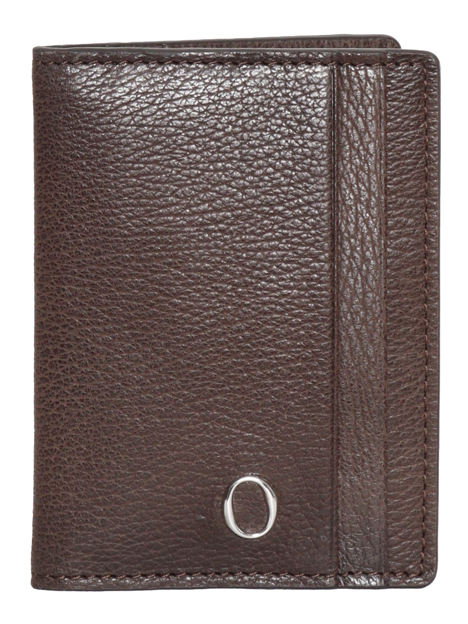 Orciani Micron Book Wallet In Marrone