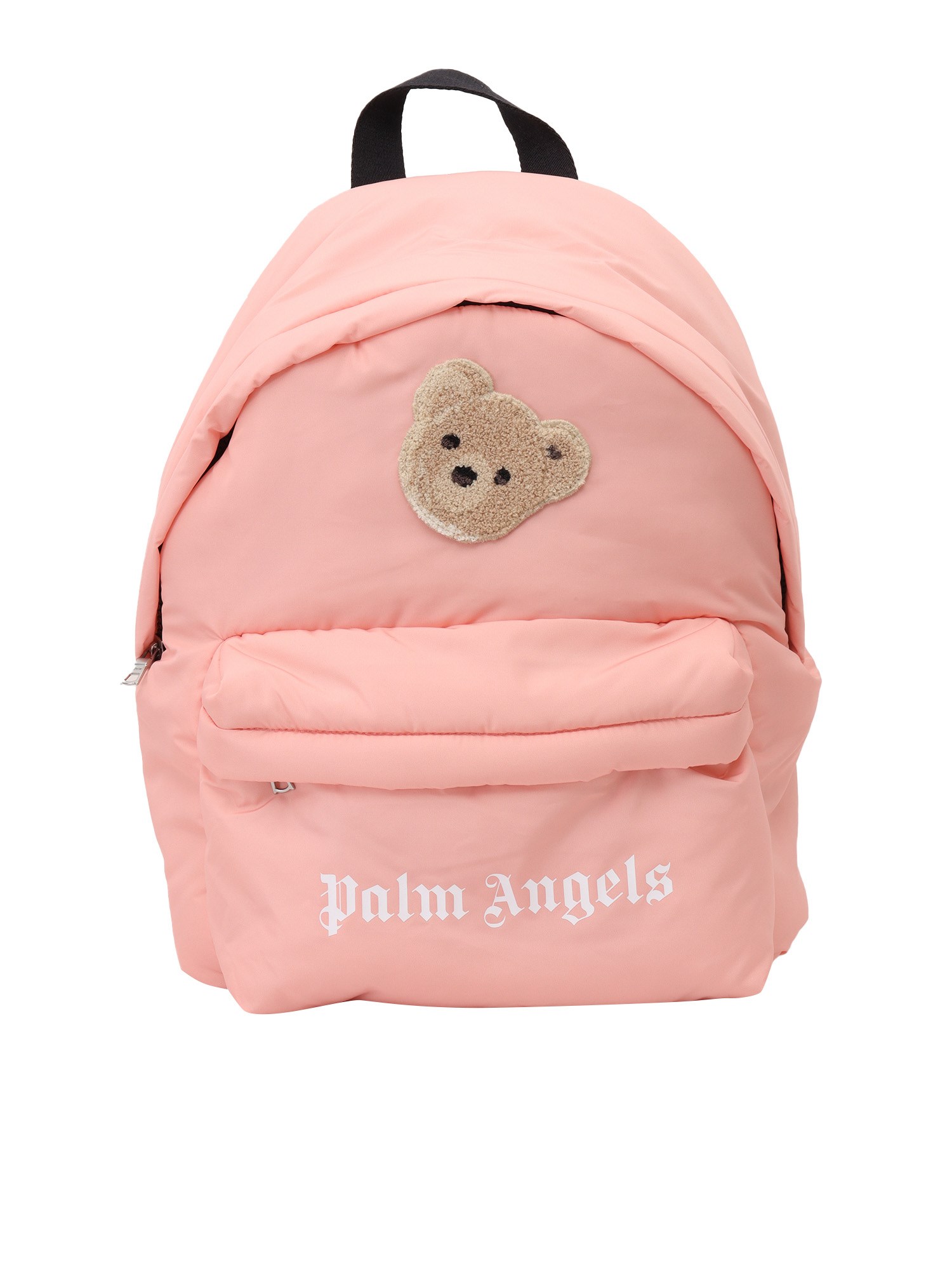 Palm Angels Logo Bear Backpack In Pink