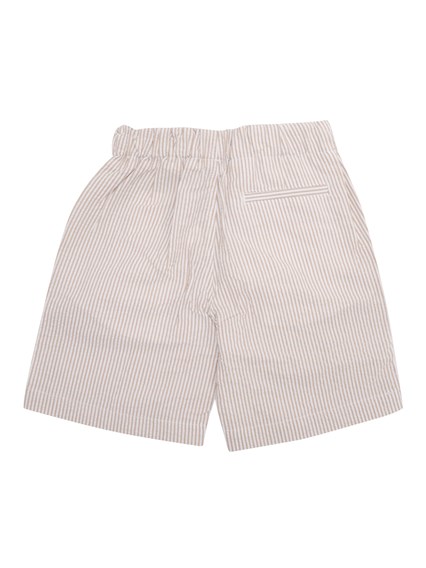 IL GUFO Striped shorts