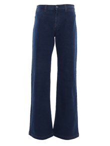 Fay PANT. DENIM FLARE STRETCH