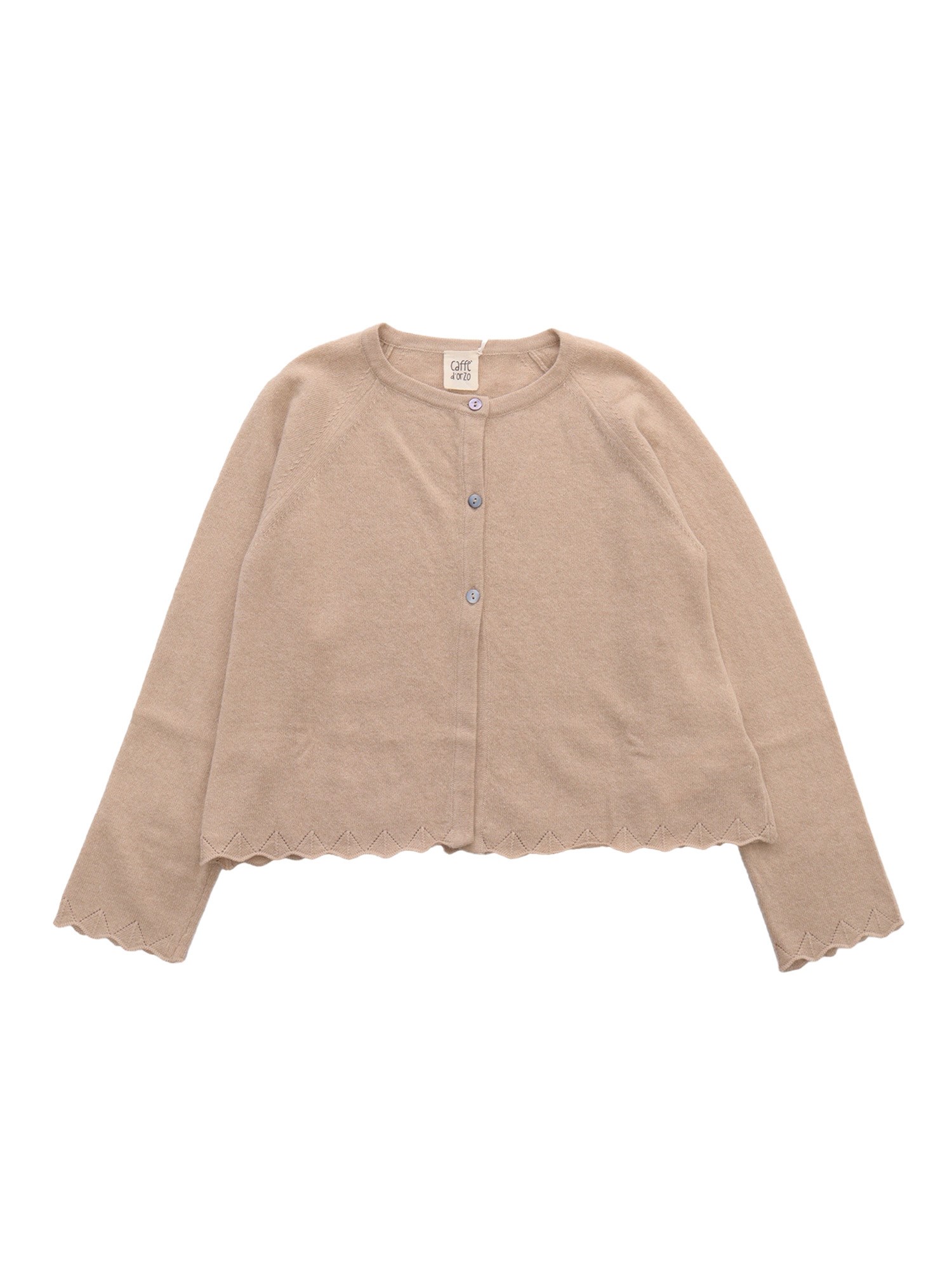 Caffe' D'orzo Zoe Cardigan In Brown