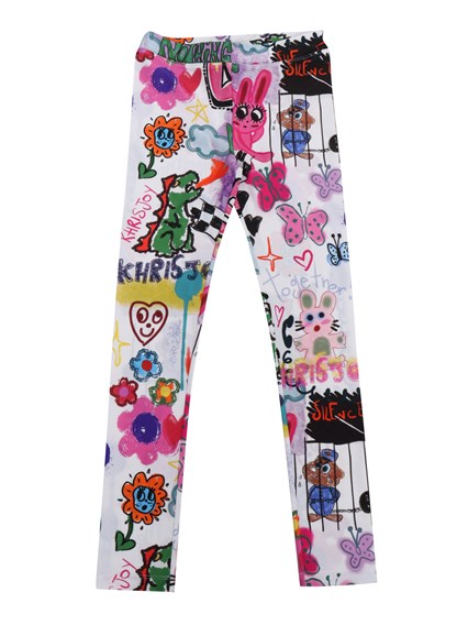 KHRISJOY Graffiti Love leggings