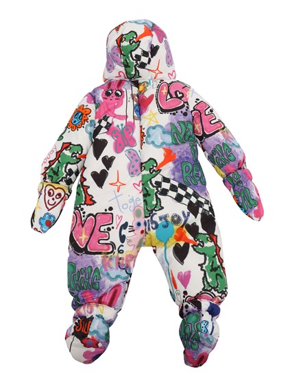 KHRISJOY Graffiti Love snowsuit