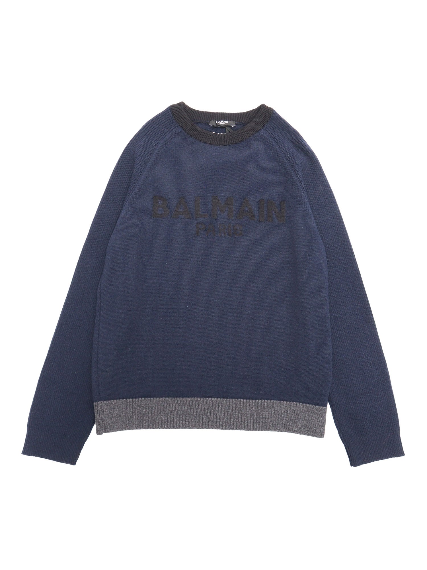 Blue balmain outlet jumper