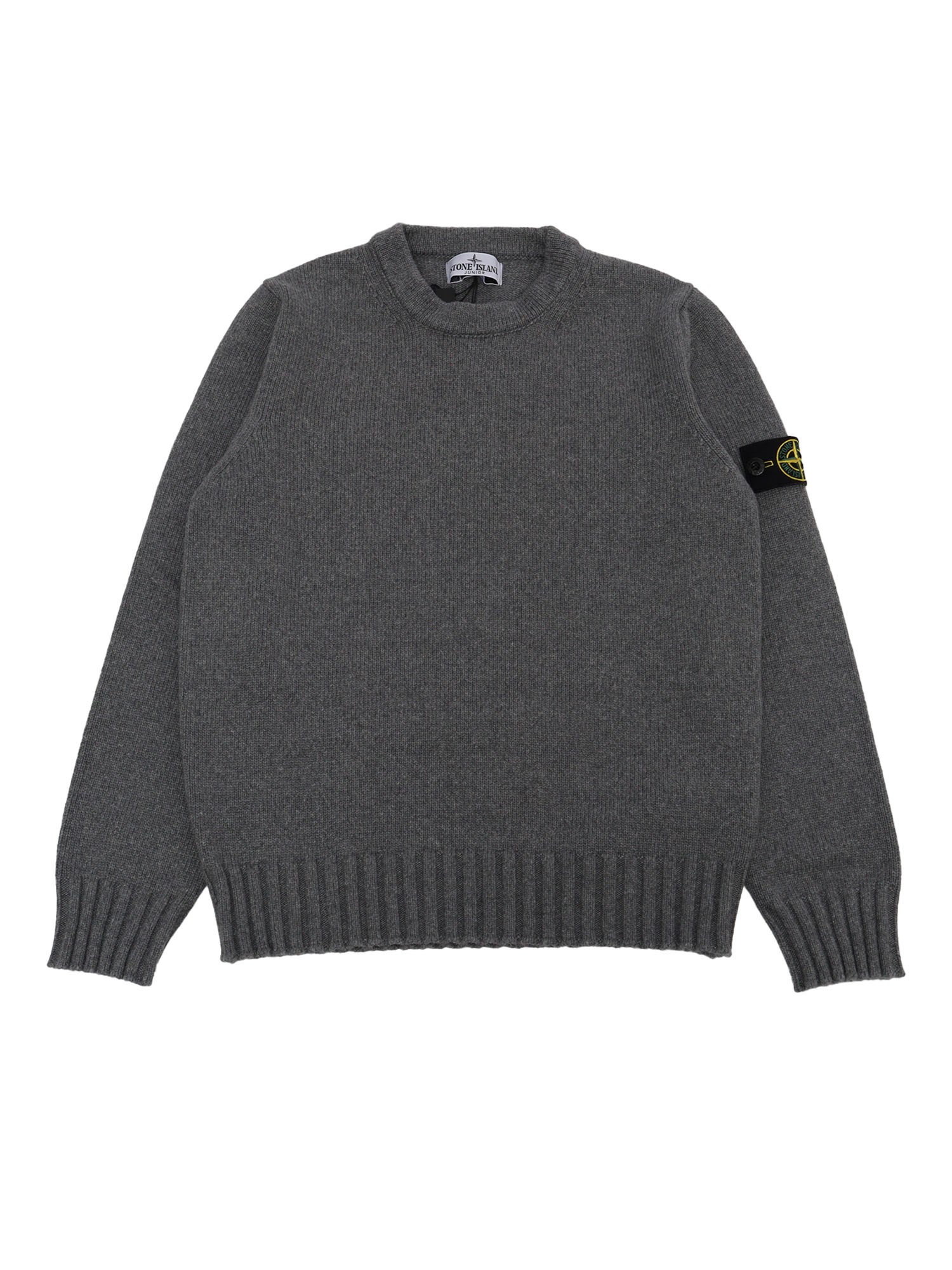 Island Crew Neck Sweater In Gray | ModeSens