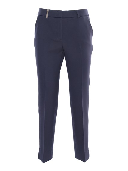 Peserico Slim fit cropped pants