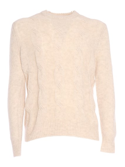 Ballantyne Cable knit sweater