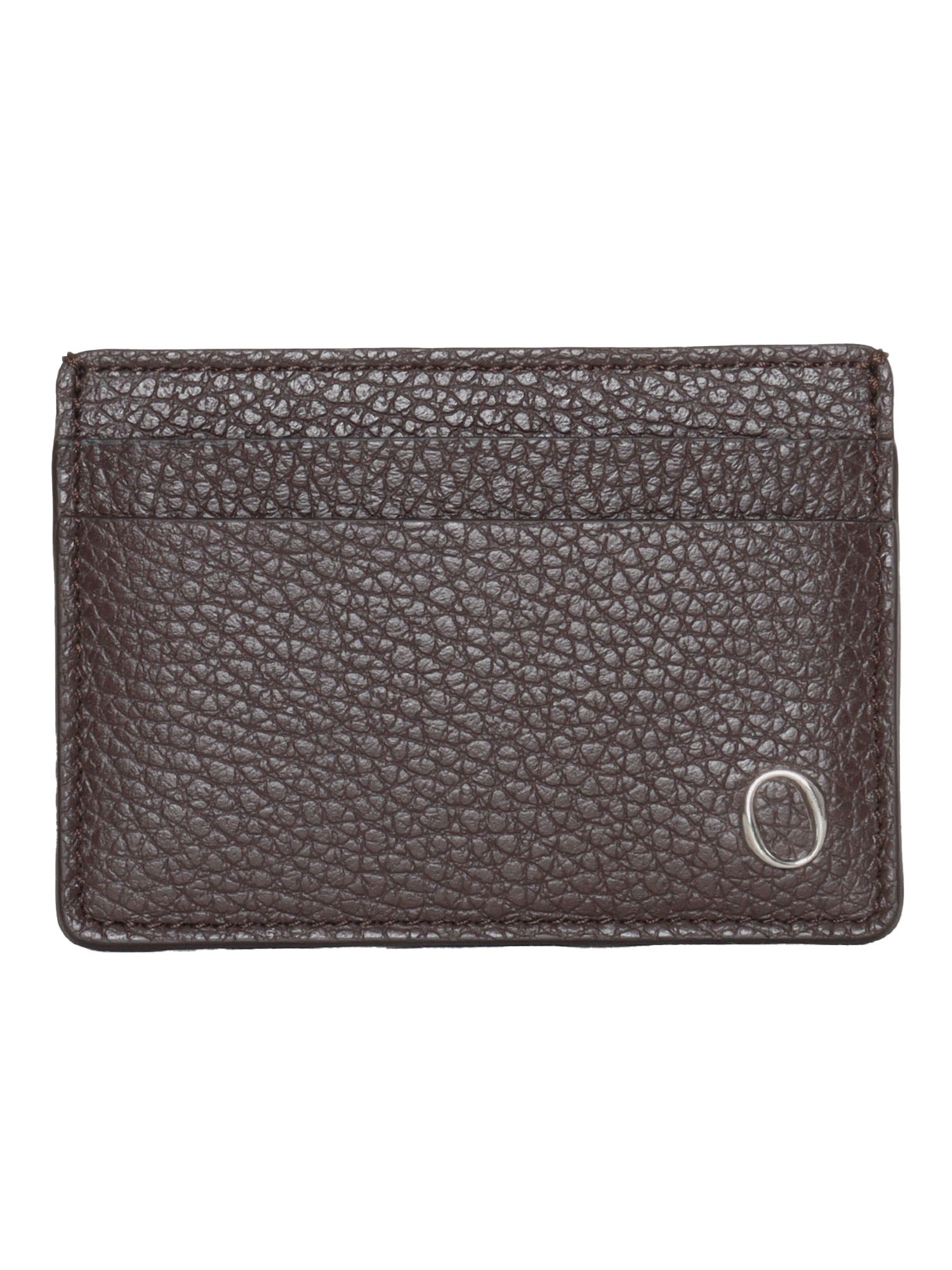 Orciani Micron Card Holder In Brown