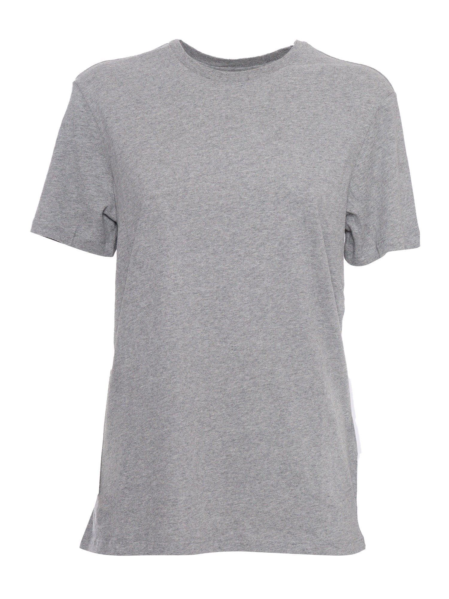 Shop Filatures Du Lion Basic T-shirt In Gray