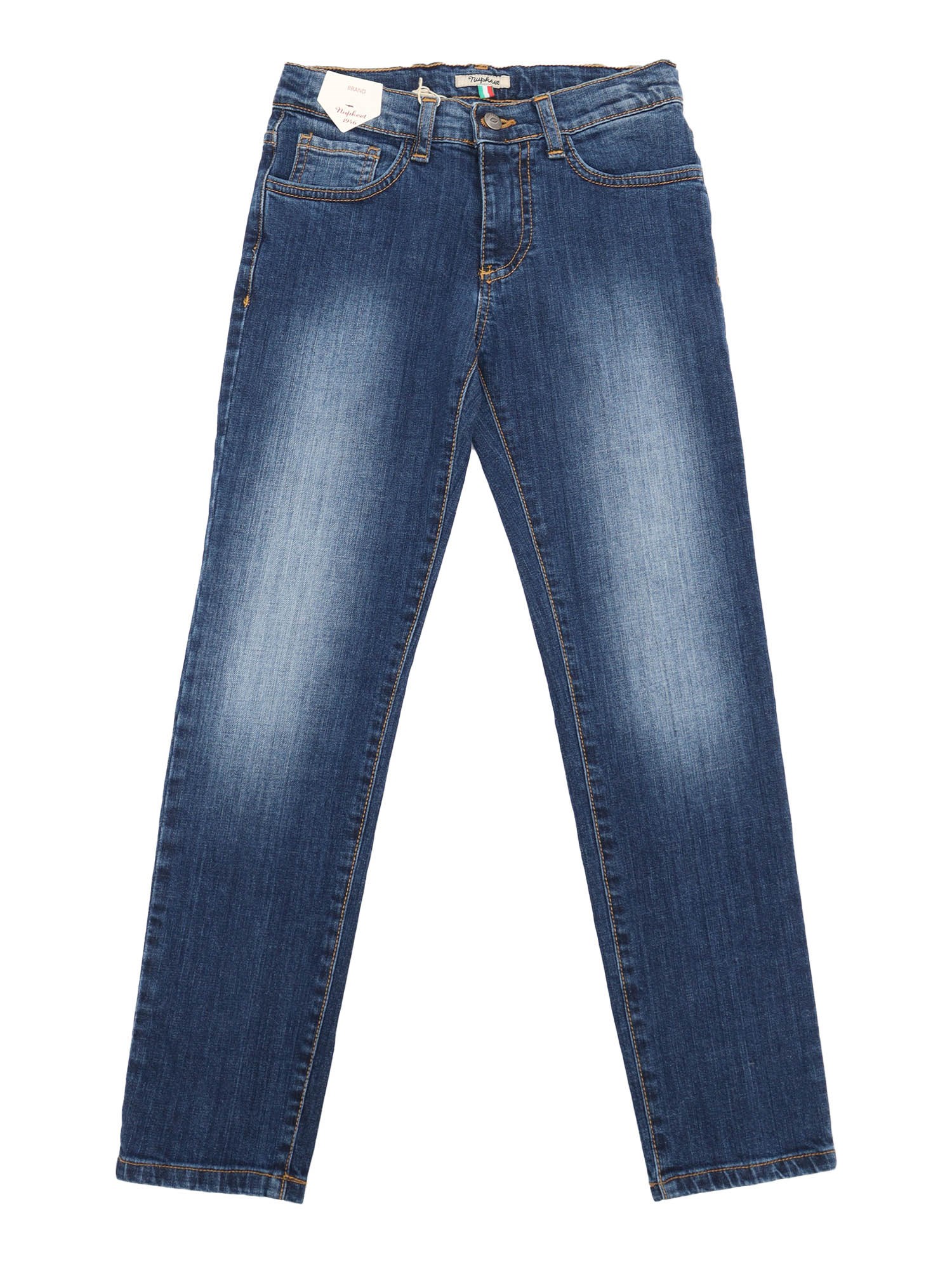 Nupkeet Stone Washed Jeans In Blue