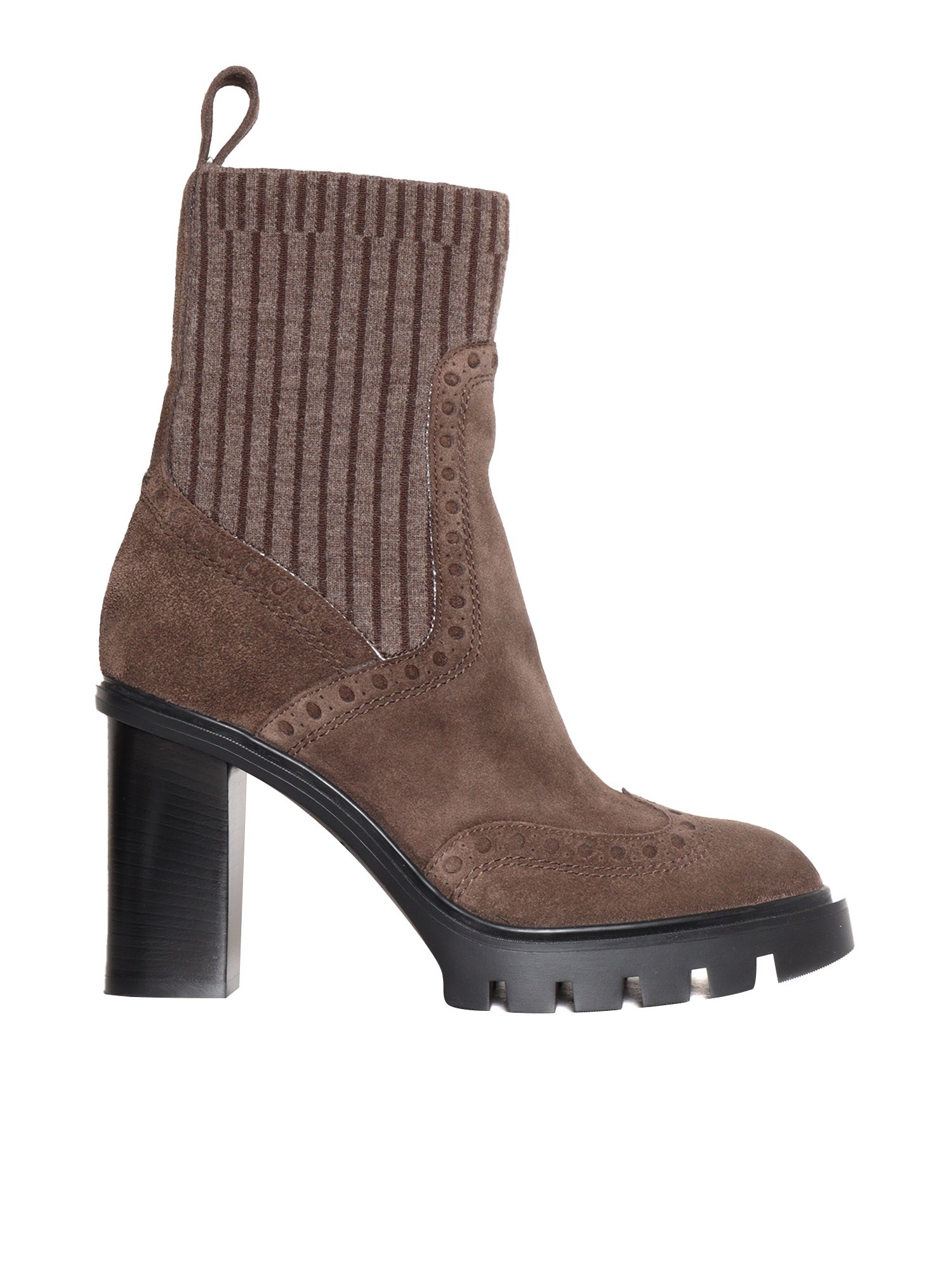 Shop Santoni Ferric Boots In Brown