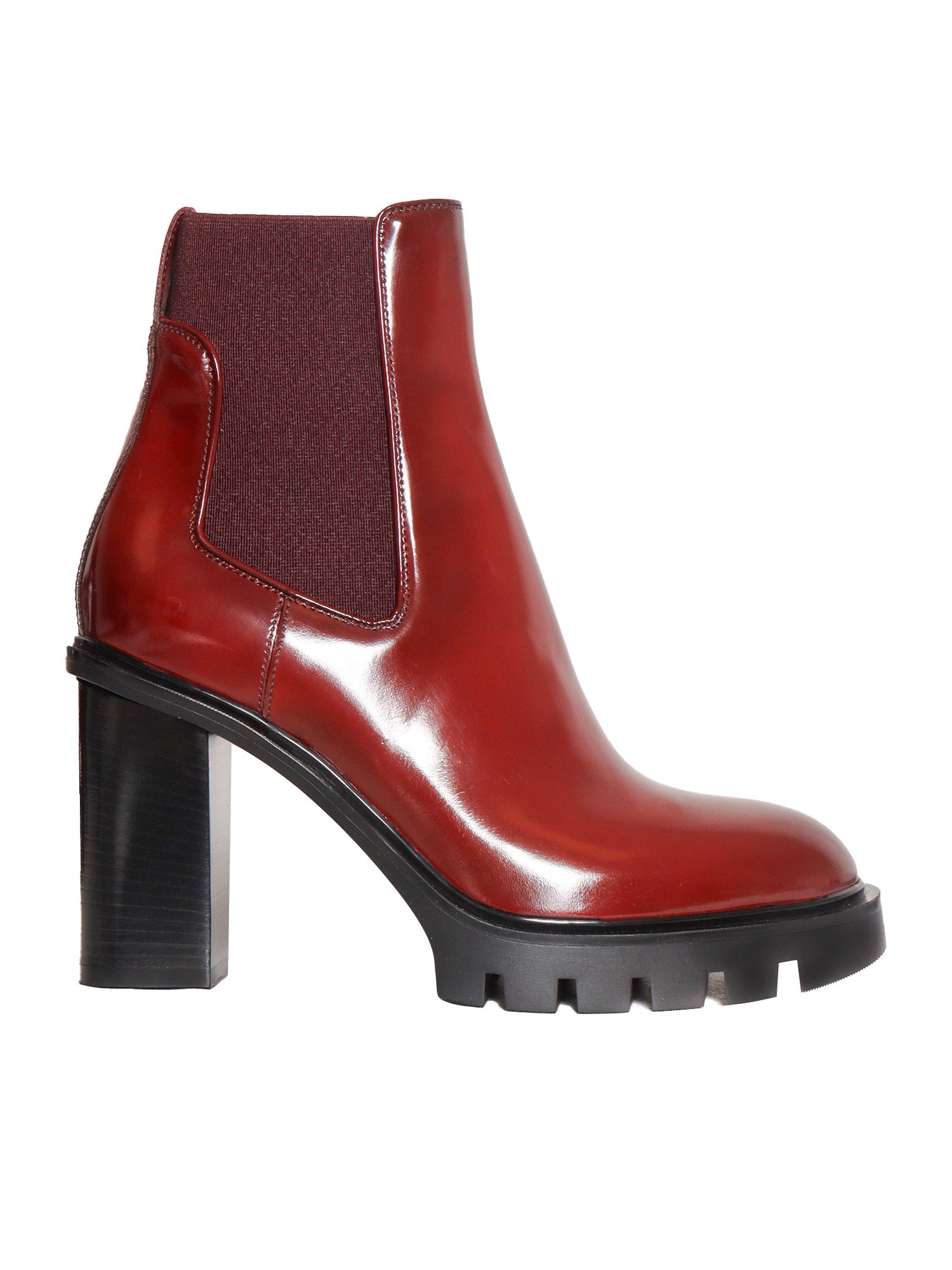 Shop Santoni Ferry Ankle Boots In Red