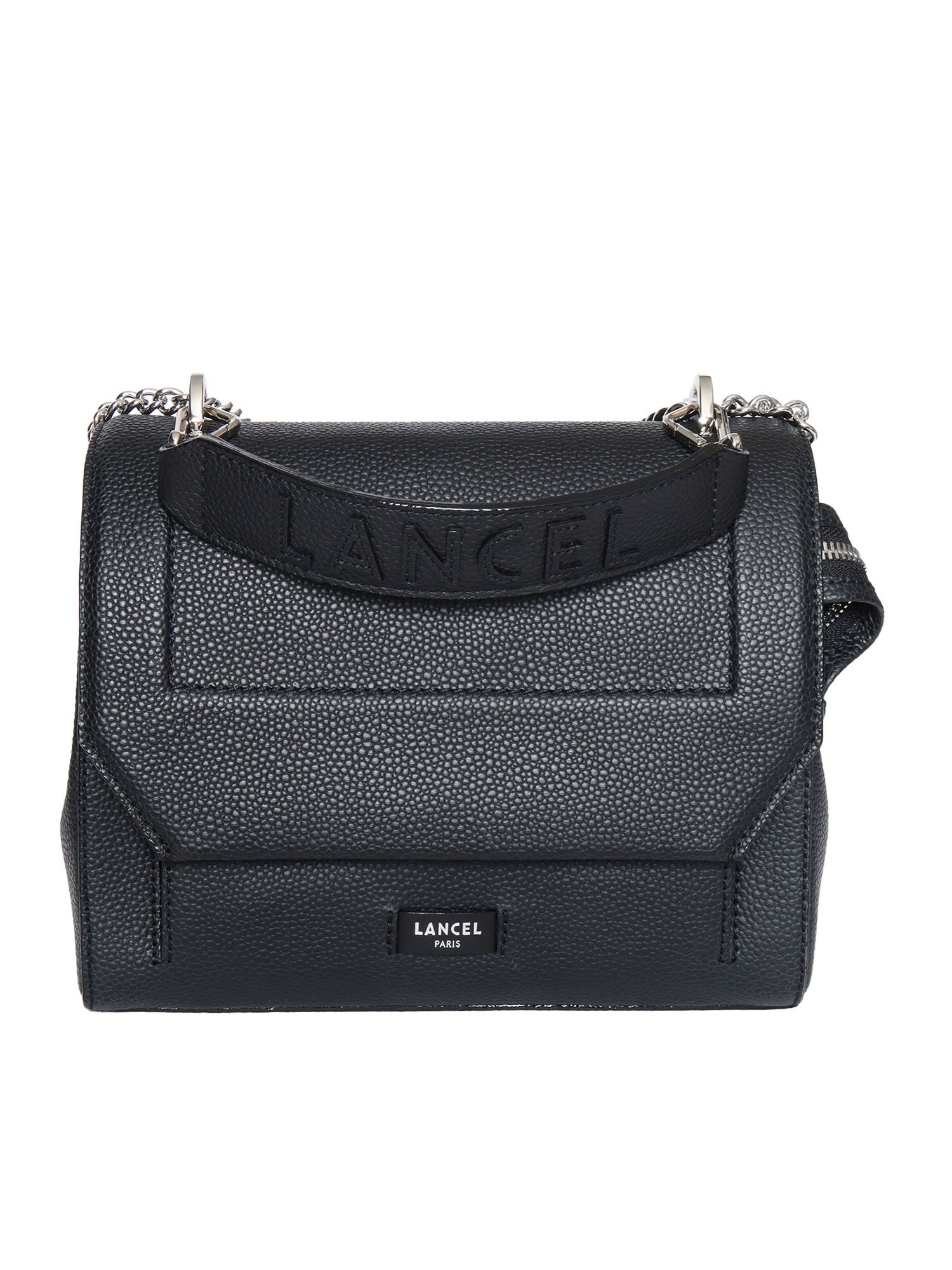 Shop Lancel Black Rabat Bag