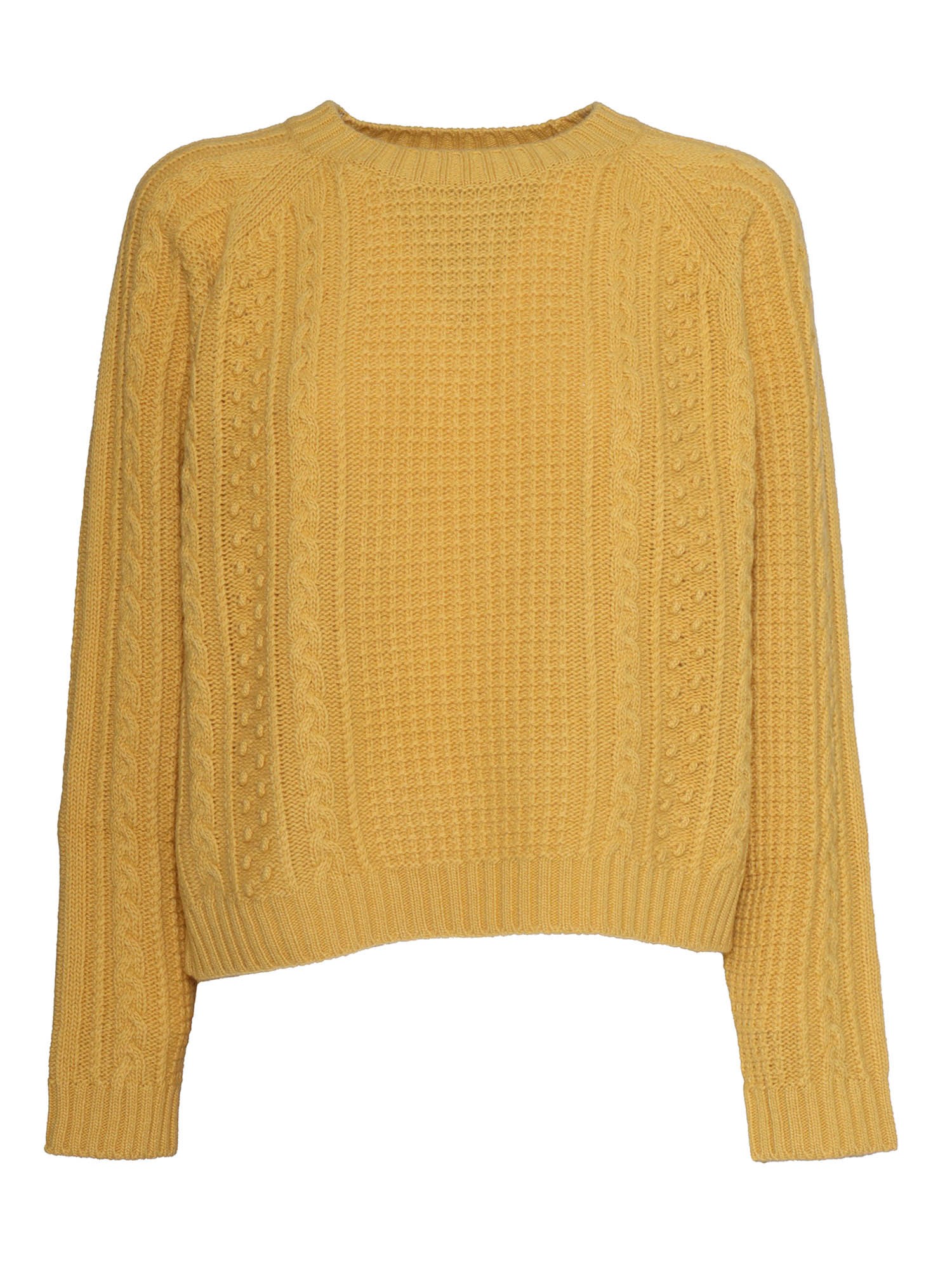 Max Mara Elid Sweater In Yellow