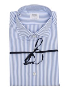 Mazzarelli Slim fit striped shirt