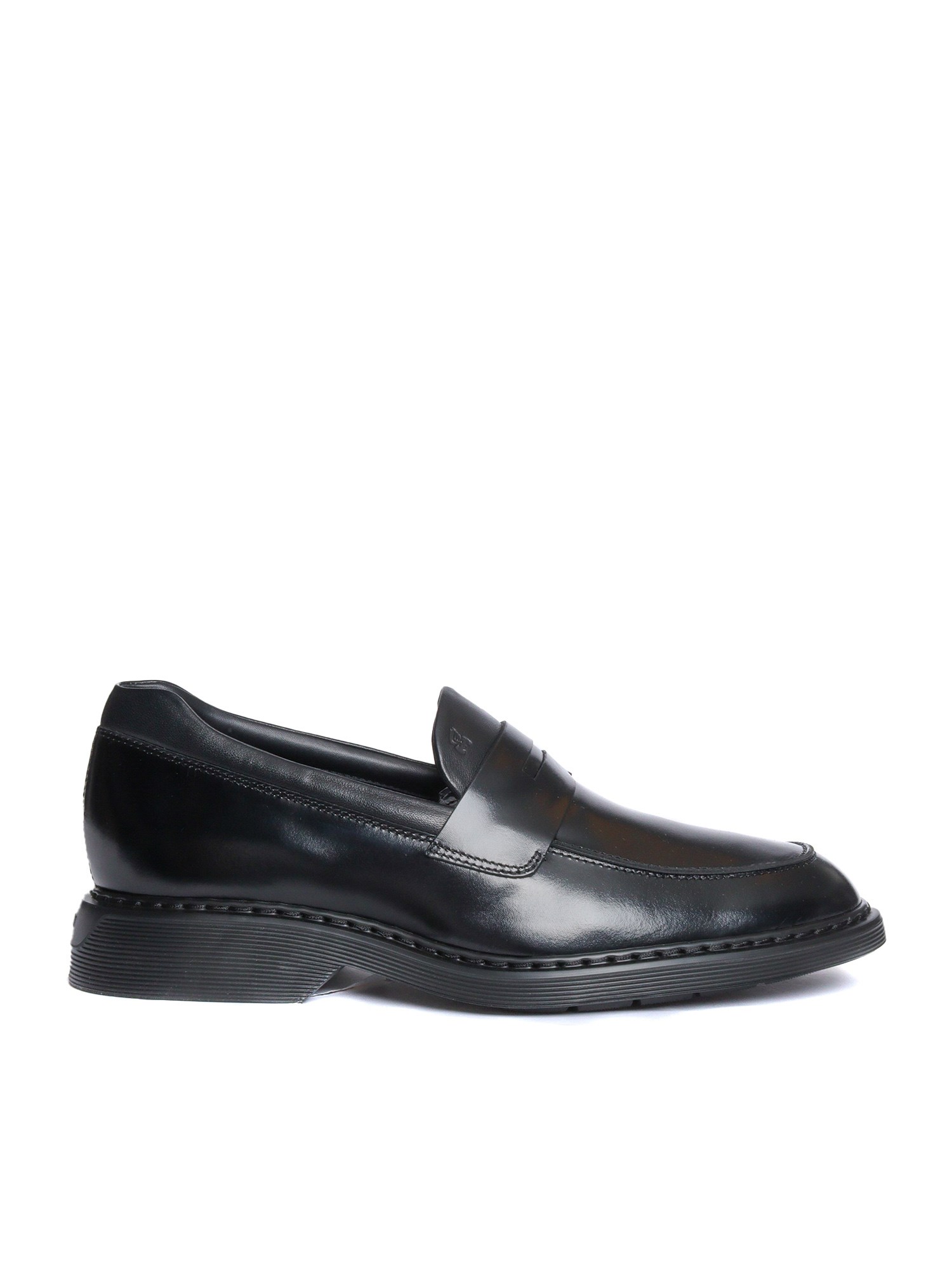 Hogan H576 Loafers In Black